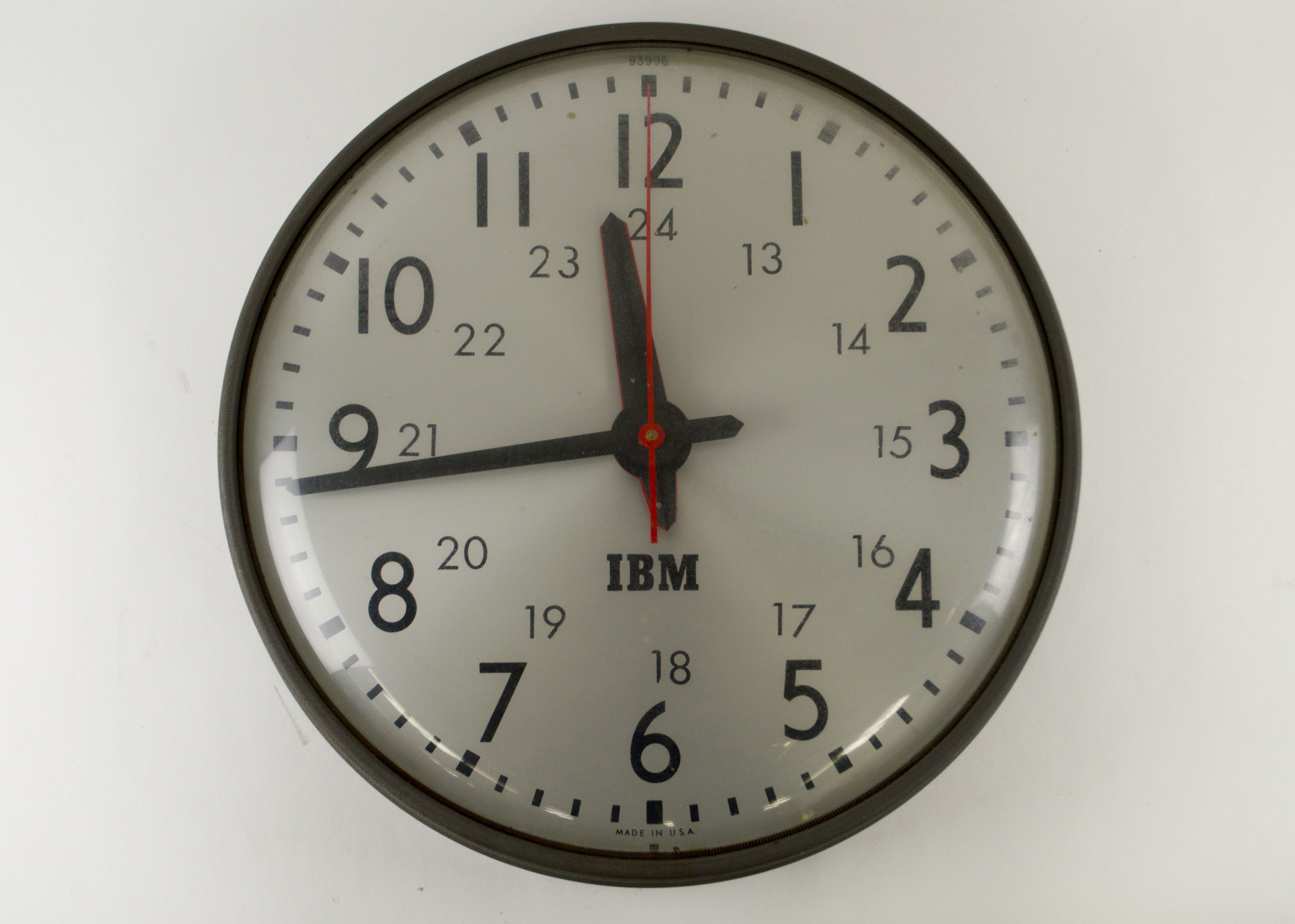 IBM Industrial Military Clock