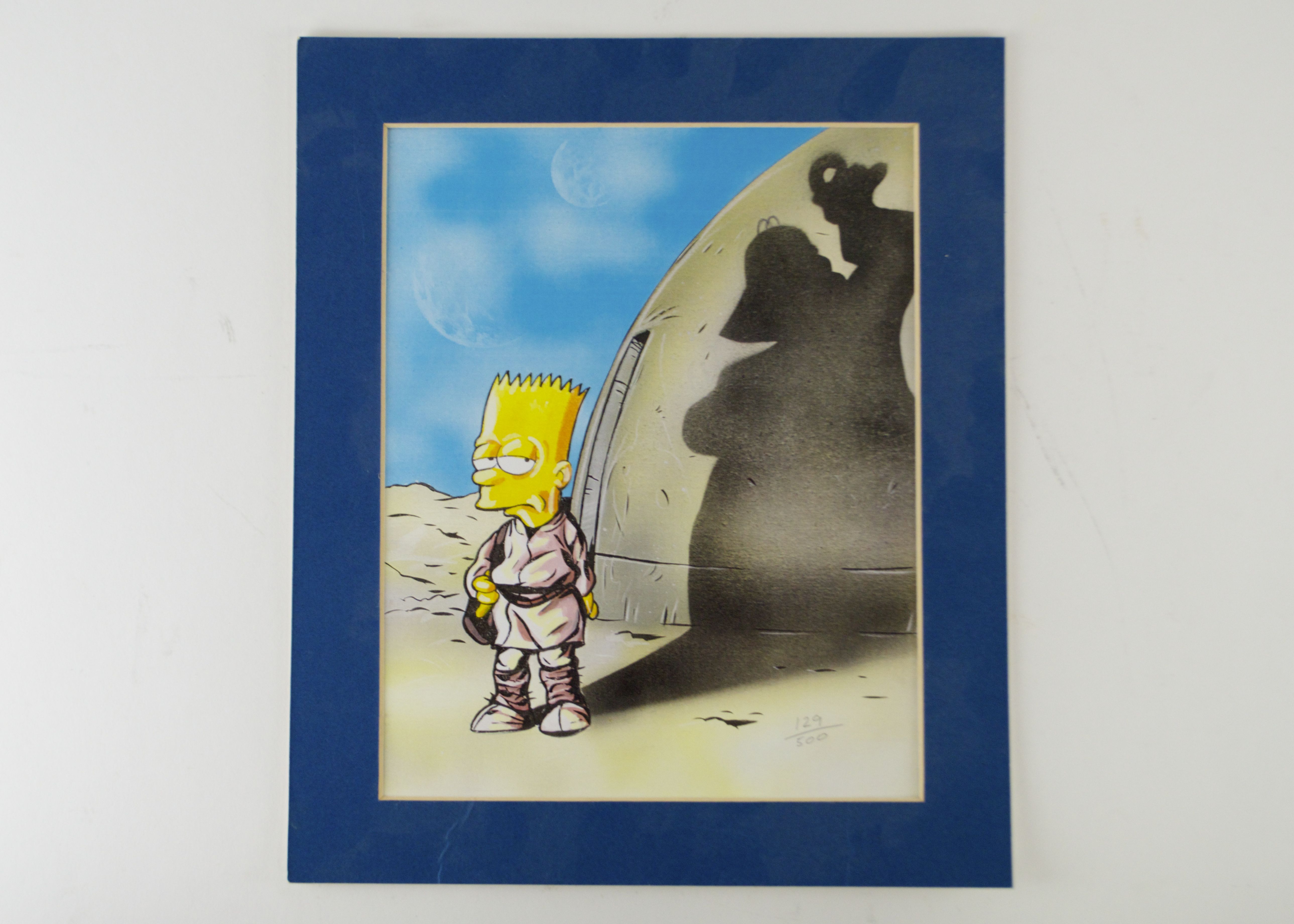 "Simpsons" and "Star Wars" Fan Art