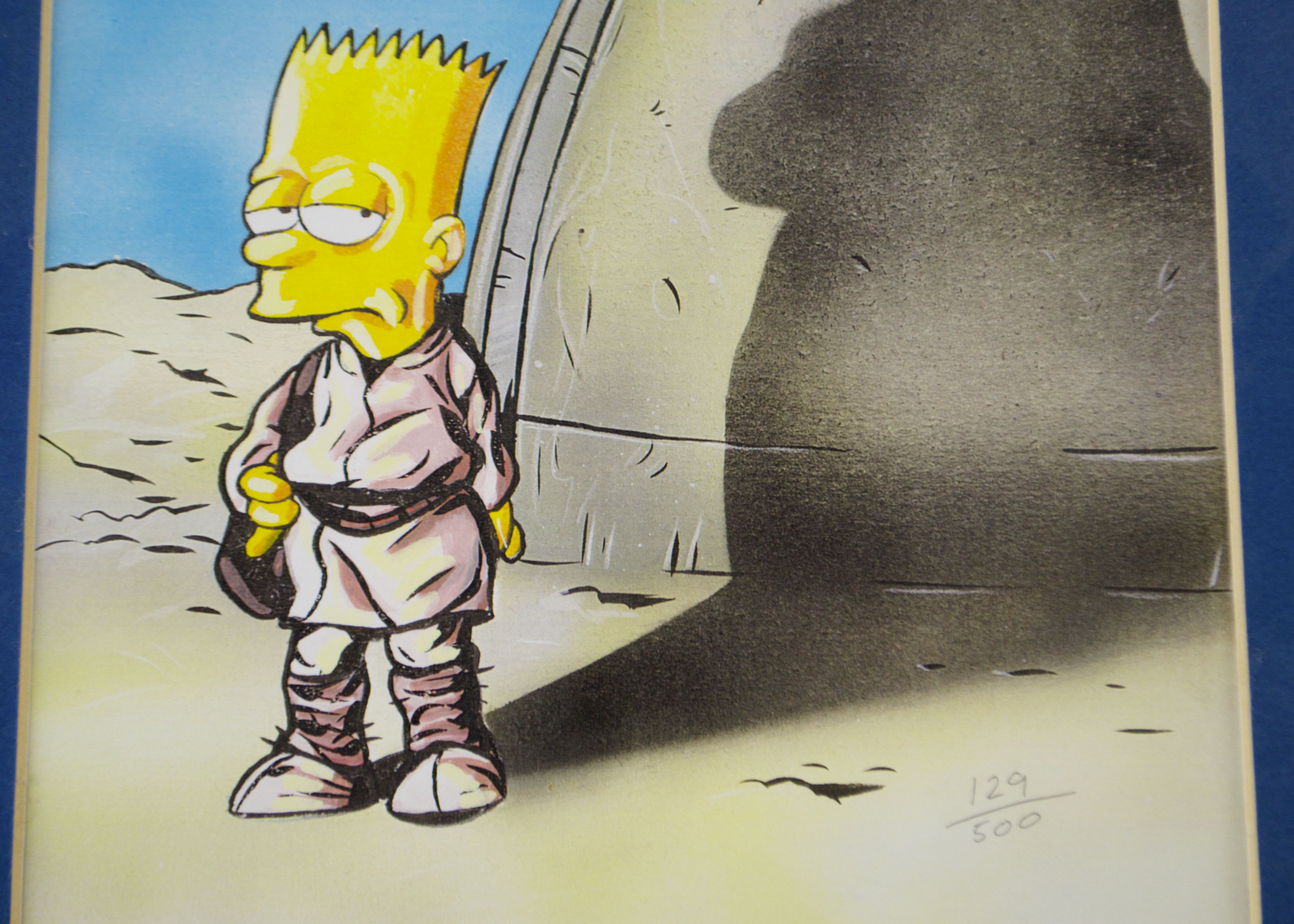 "Simpsons" and "Star Wars" Fan Art