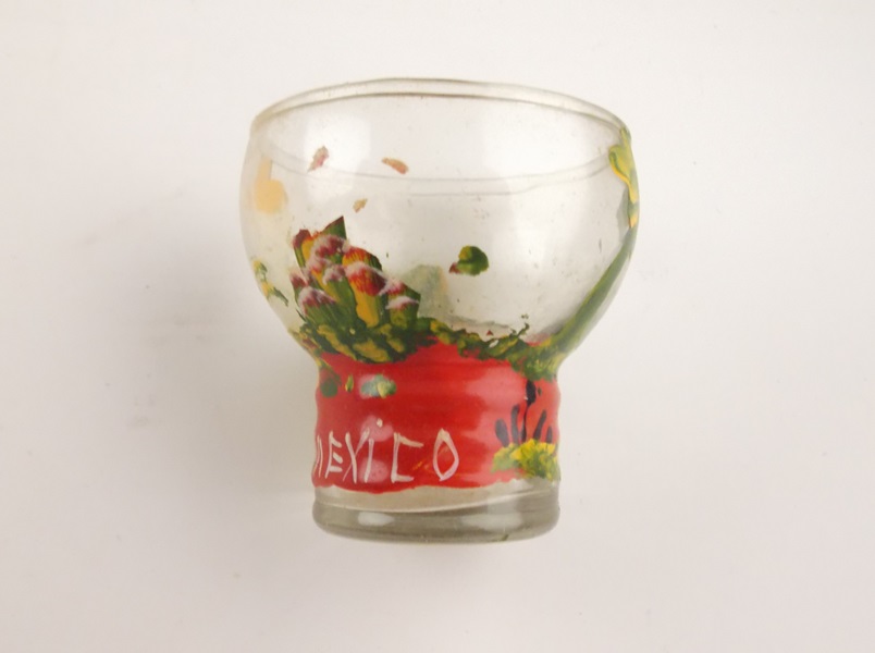 Assortment of Hand-Painted Barware