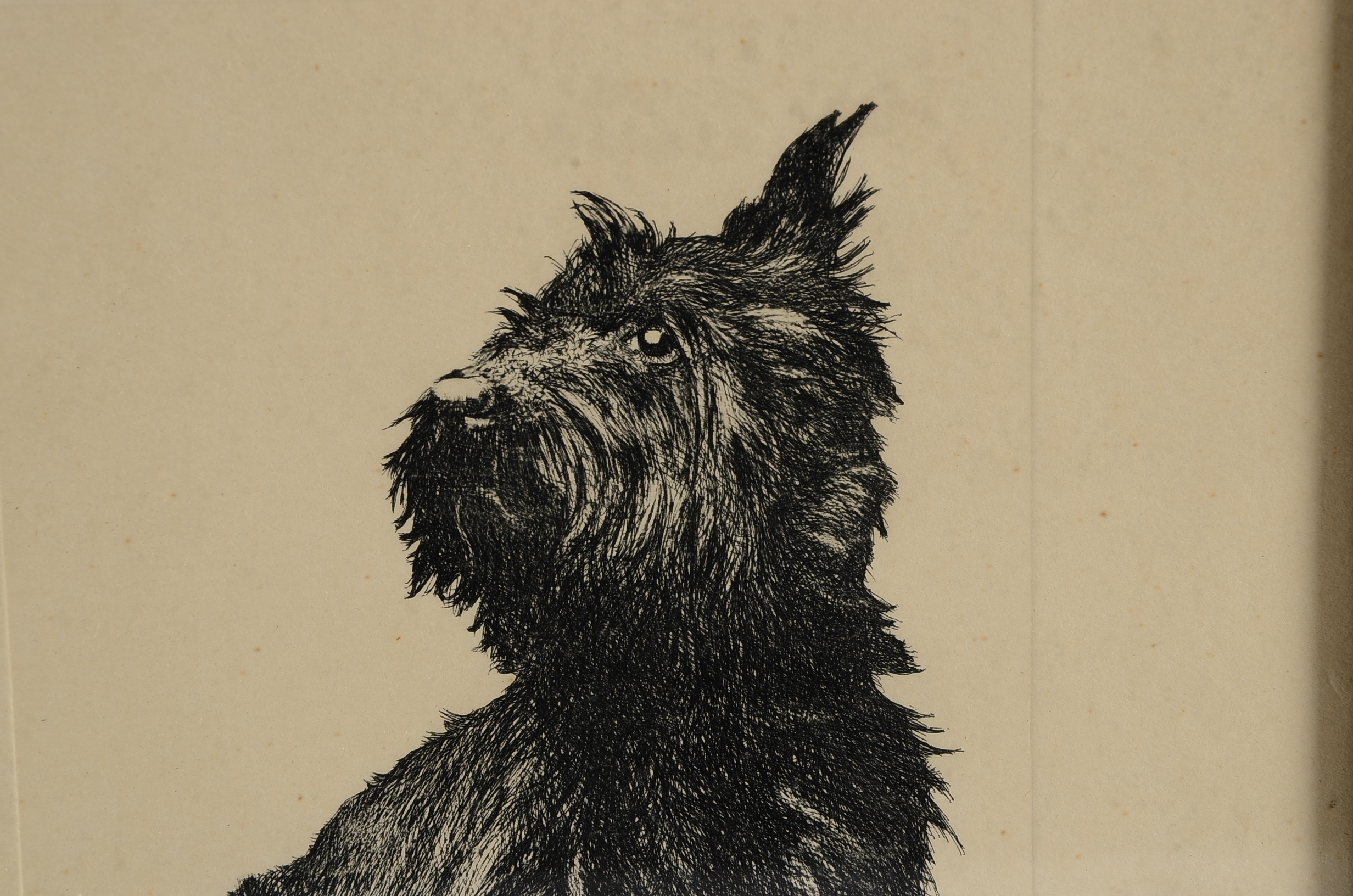 Original William A. Eskey Dry Point Etching