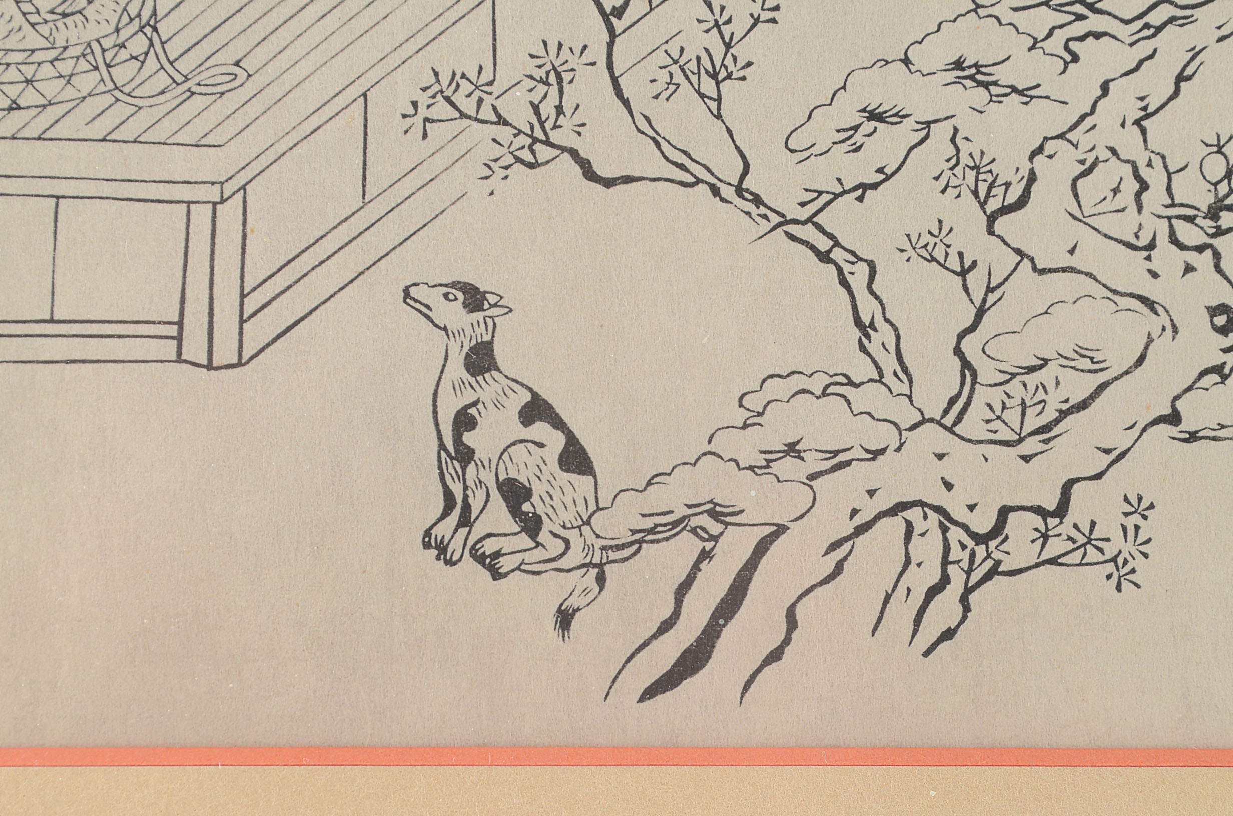 Hishikawa Moronobu Reproduction Woodcut Print