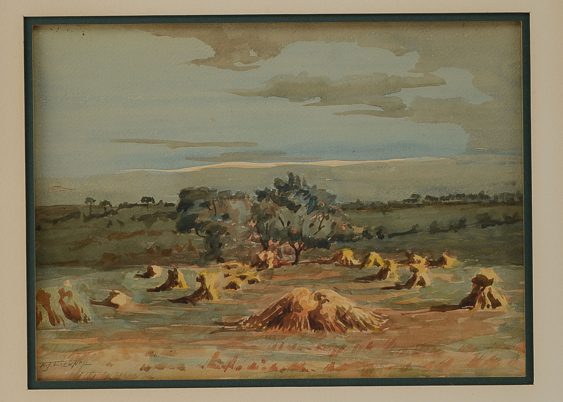 Original Watercolor on Paper Painting