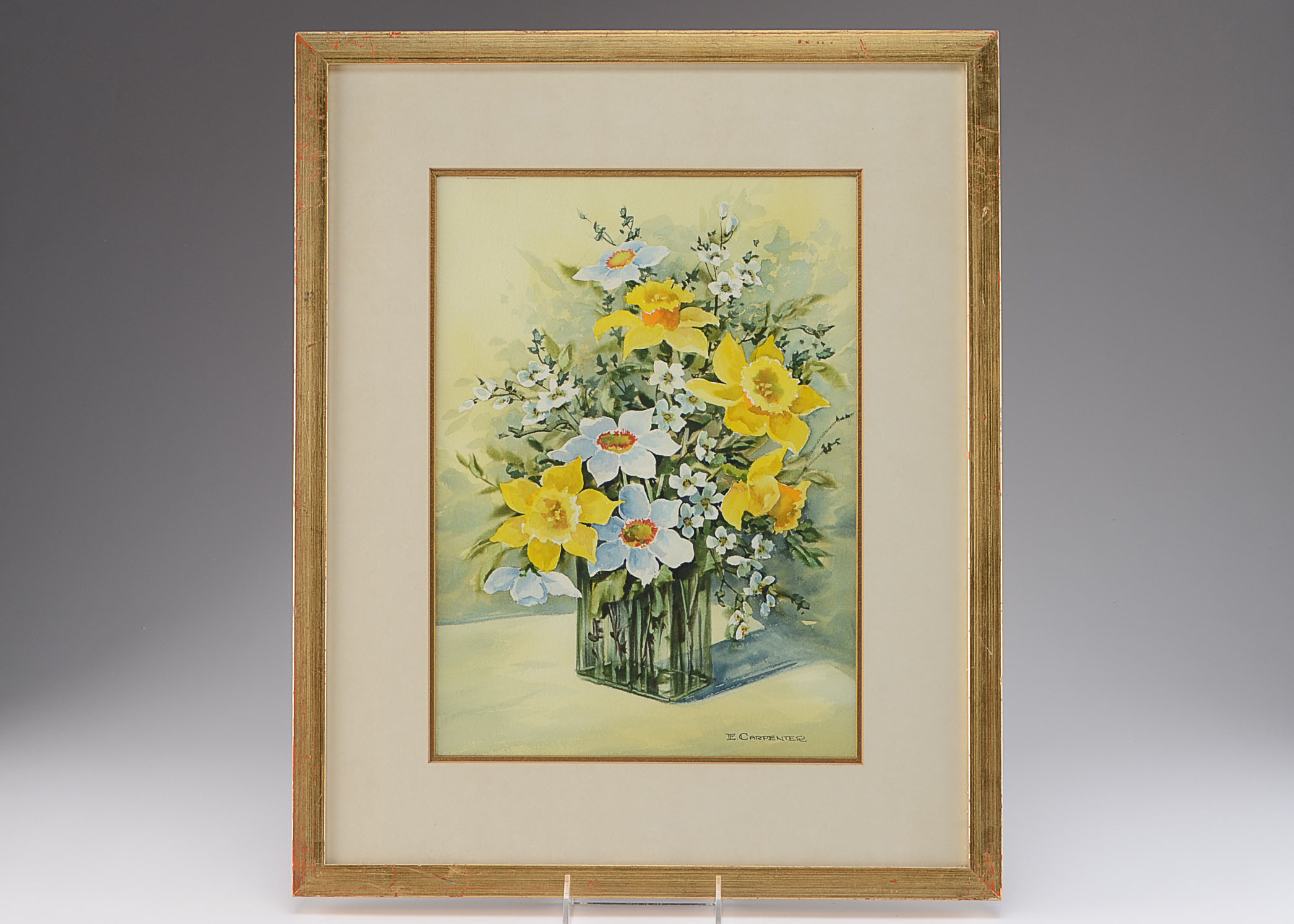 Original Ethel Carpenter Watercolor on Paper Painting