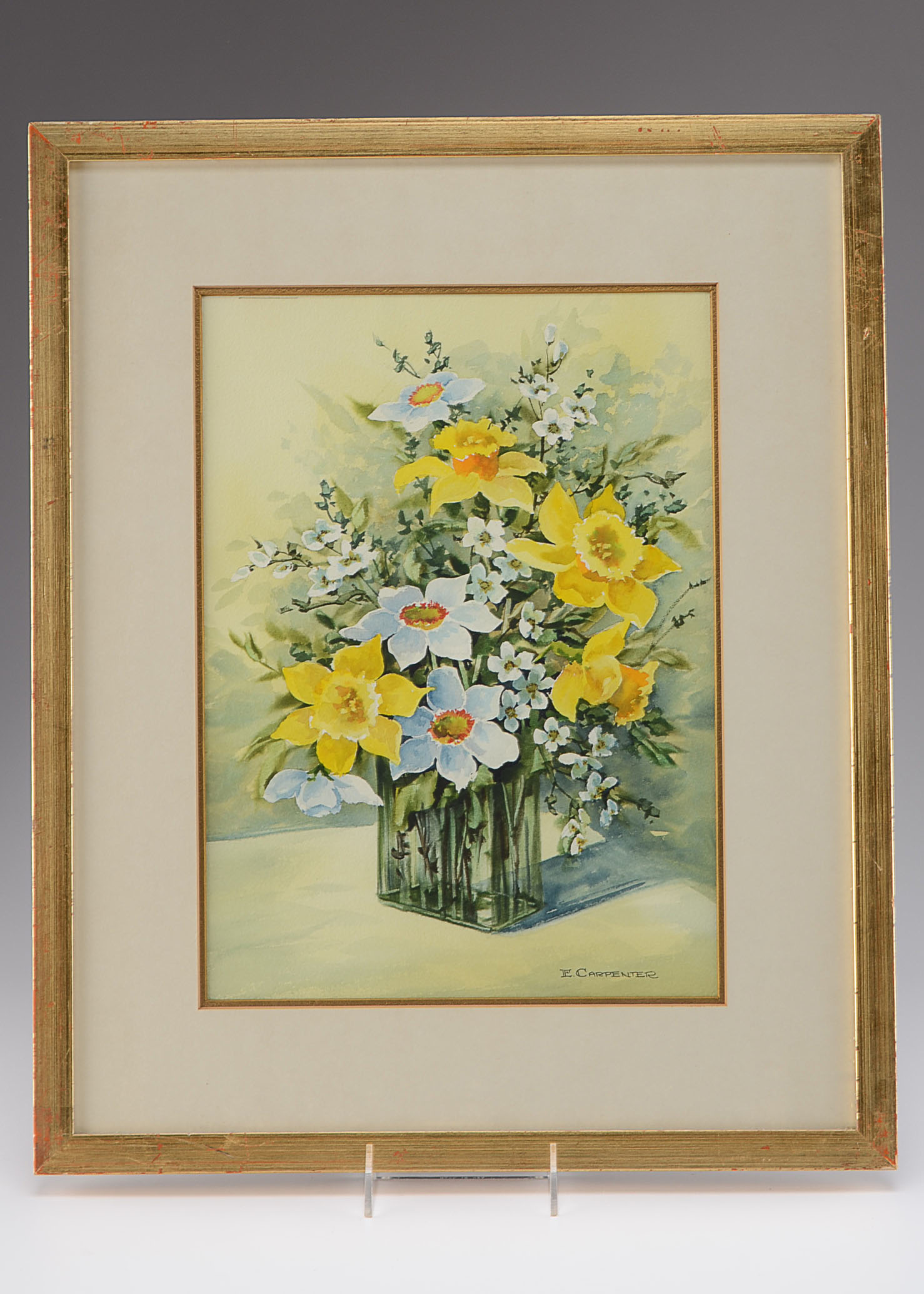 Original Ethel Carpenter Watercolor on Paper Painting