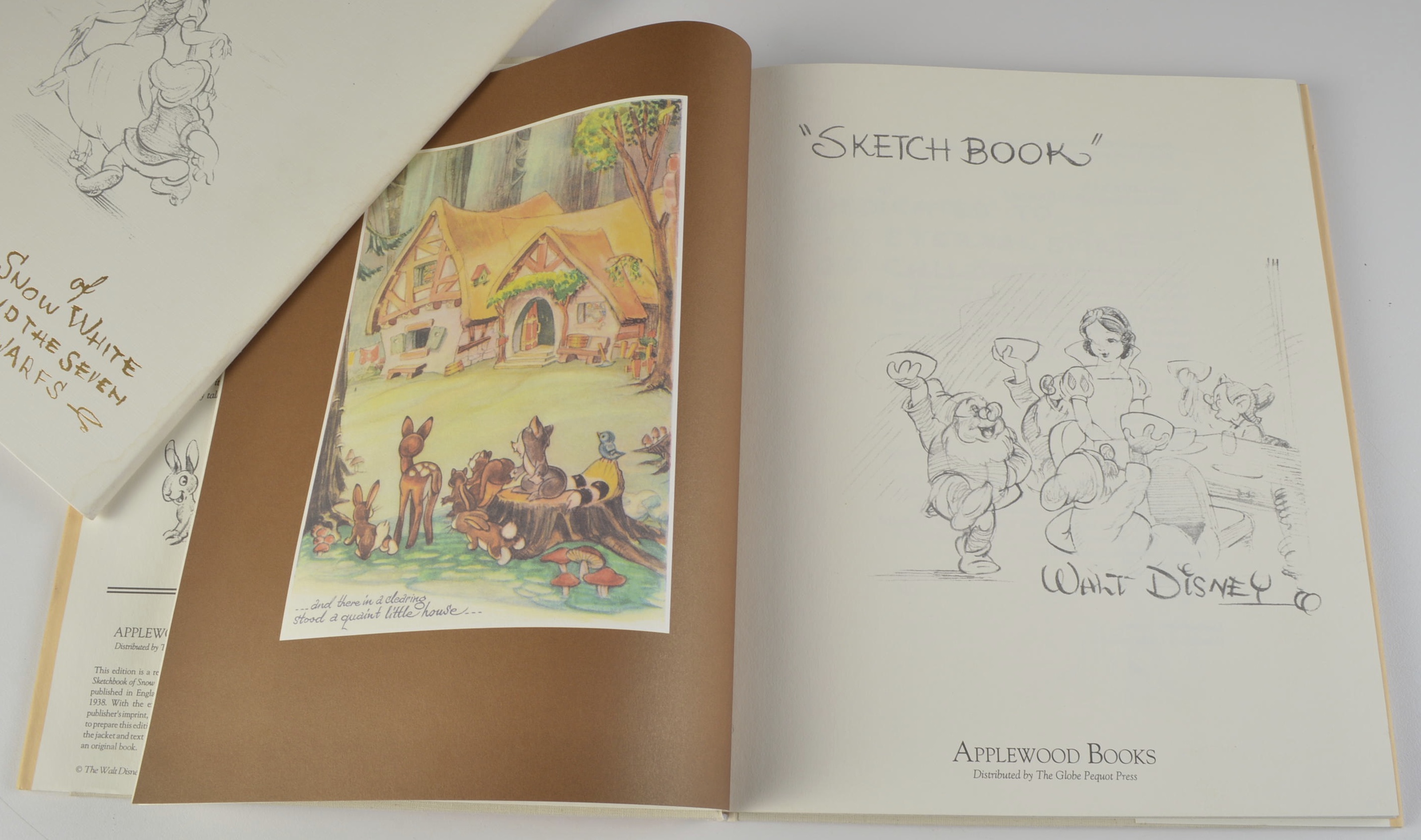 Walt Disney Sketch Book of Snow White and the Seven Dwarfs