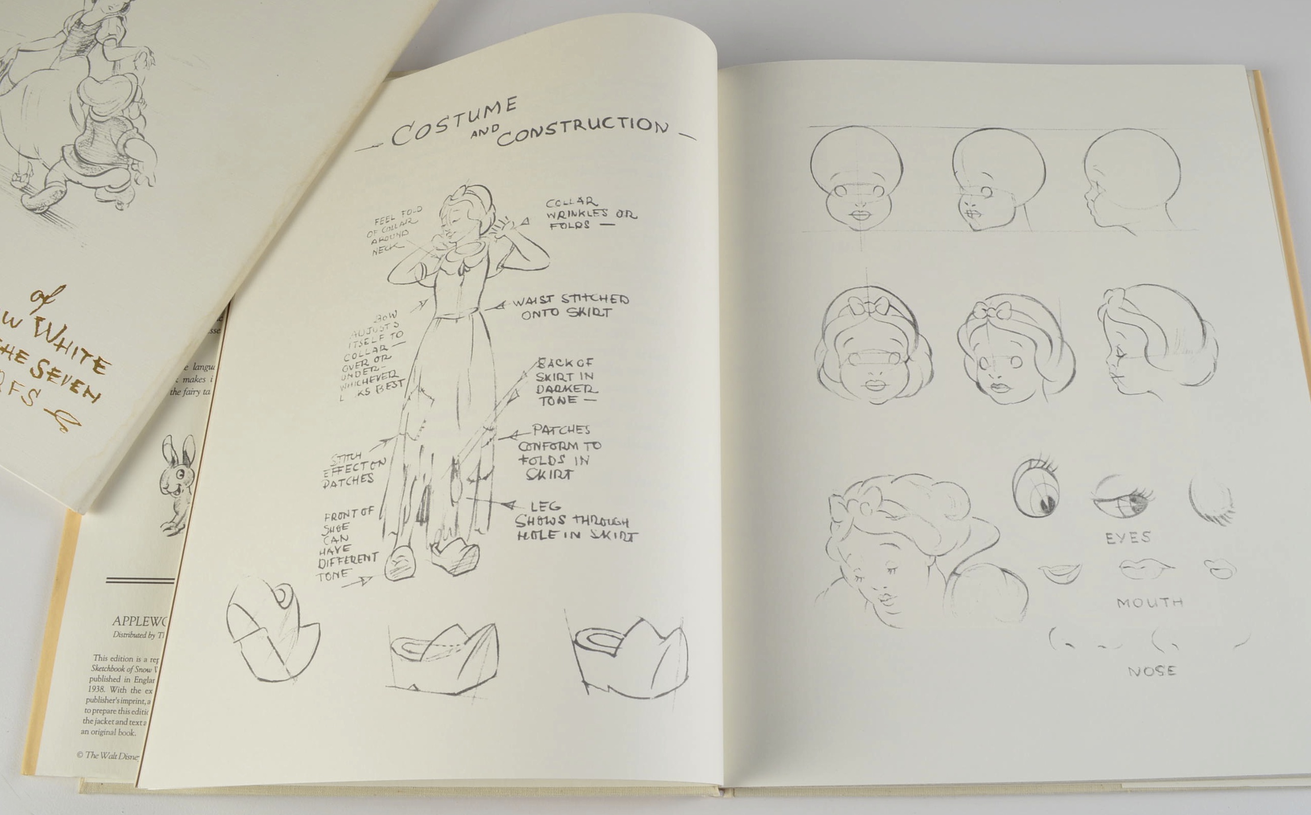 Walt Disney Sketch Book of Snow White and the Seven Dwarfs