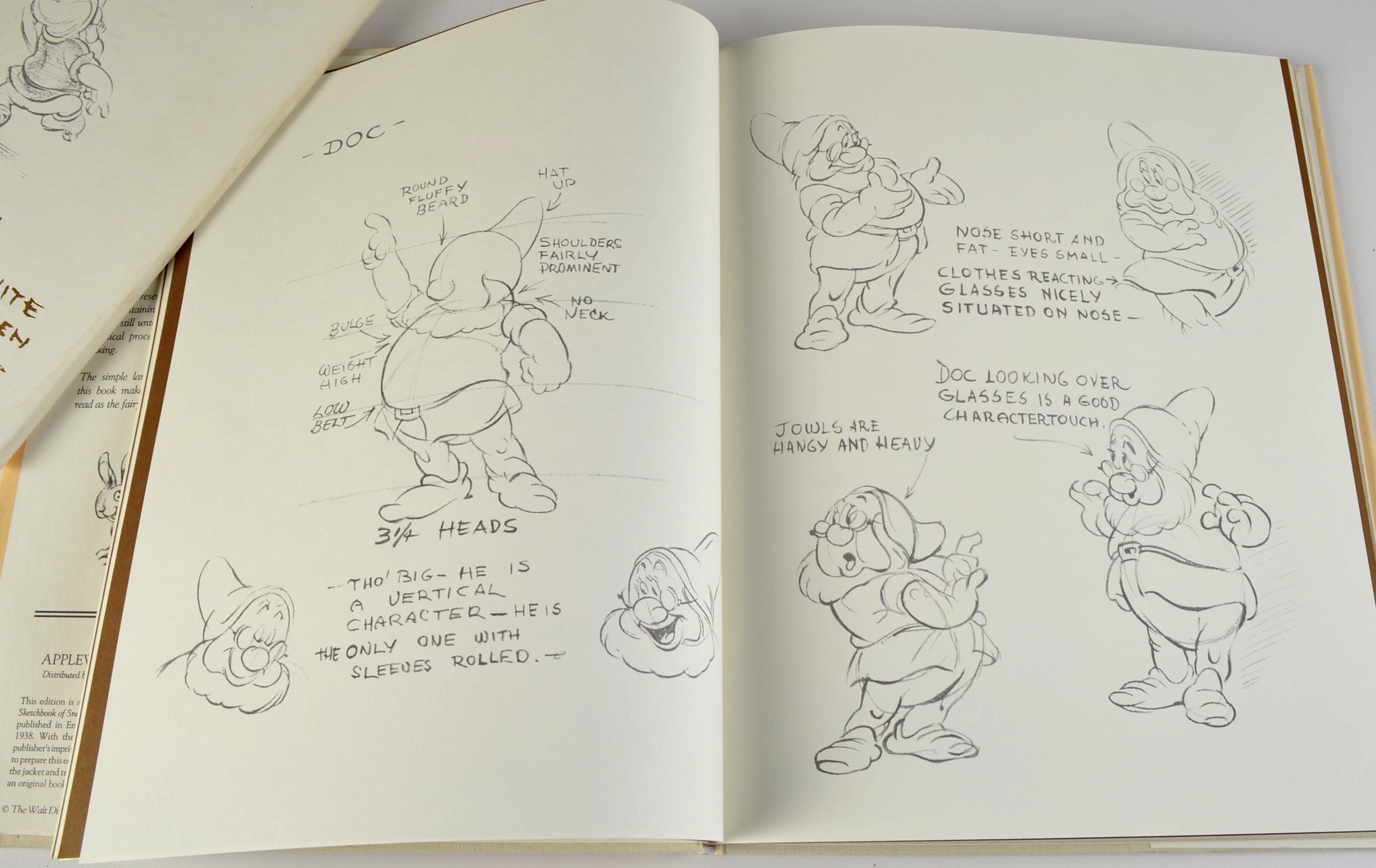 Walt Disney Sketch Book of Snow White and the Seven Dwarfs