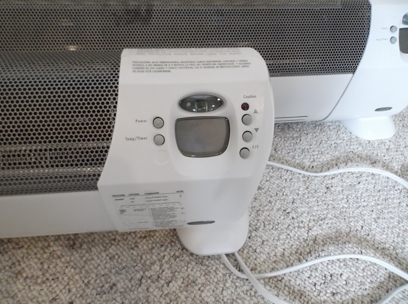 Two Honeywell Electric Baseboard Heaters 