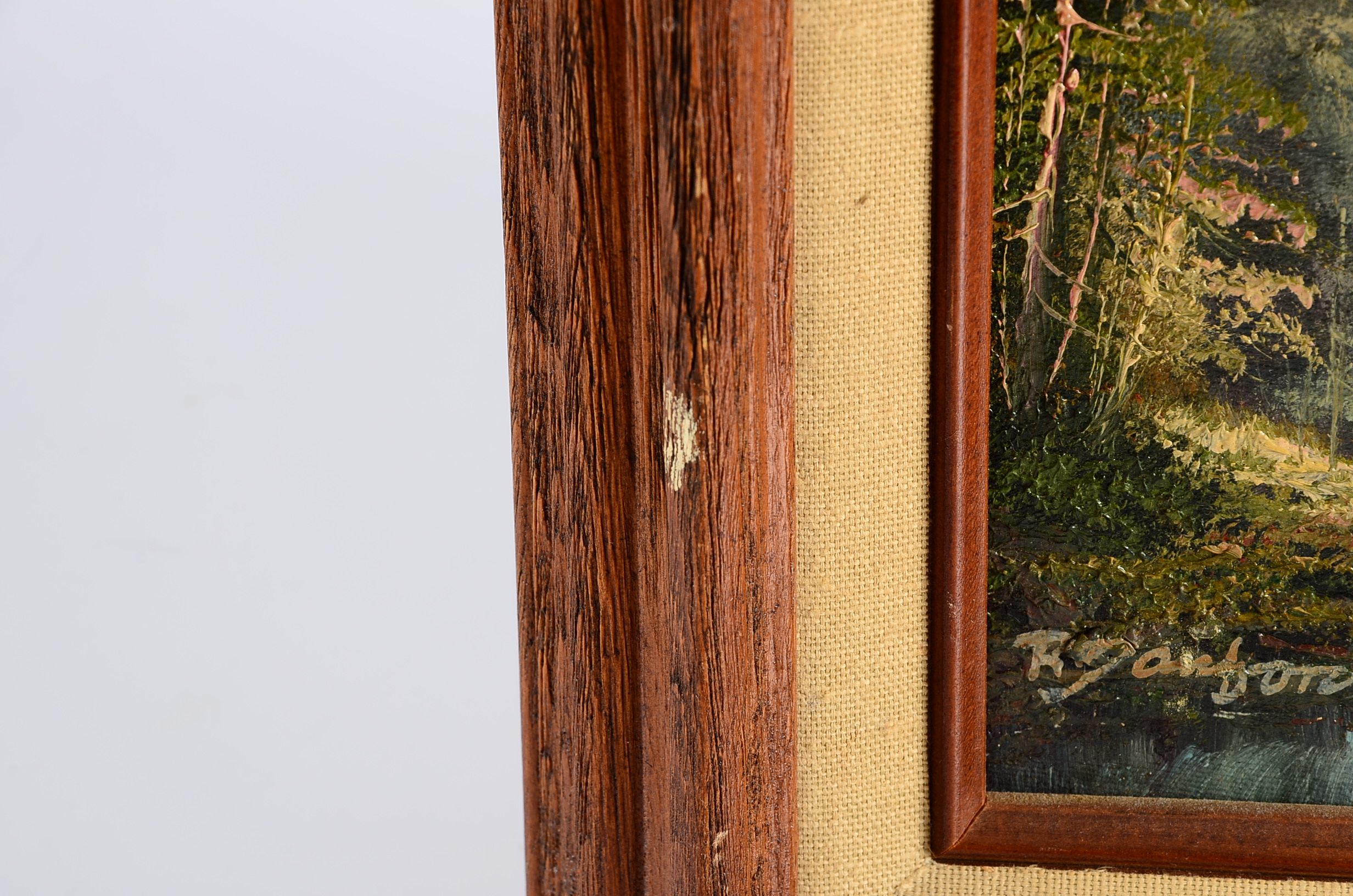 Original R. Danford Oil on Canvas Painting 