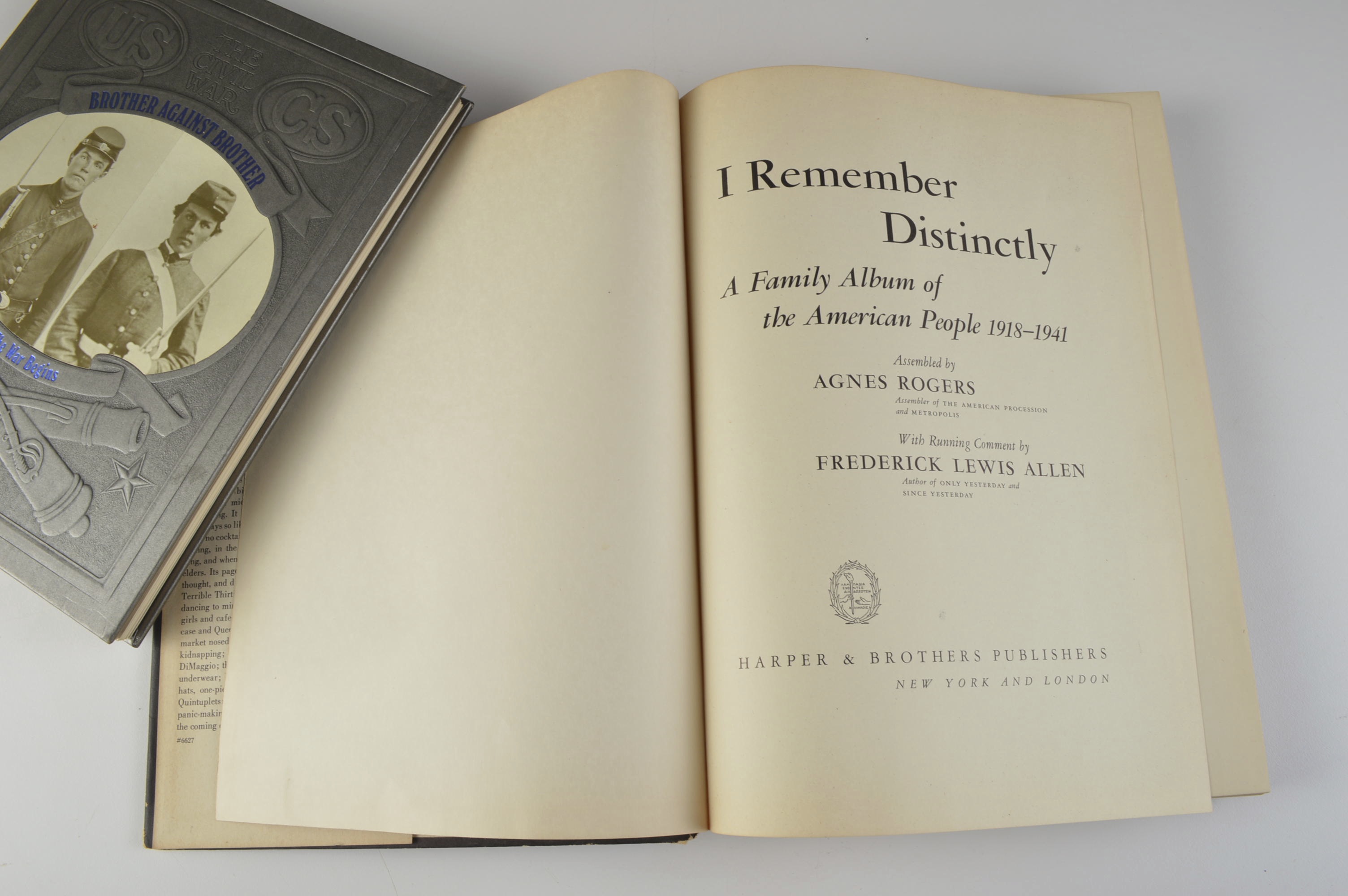 Two Vintage U.S. History-Related Books 