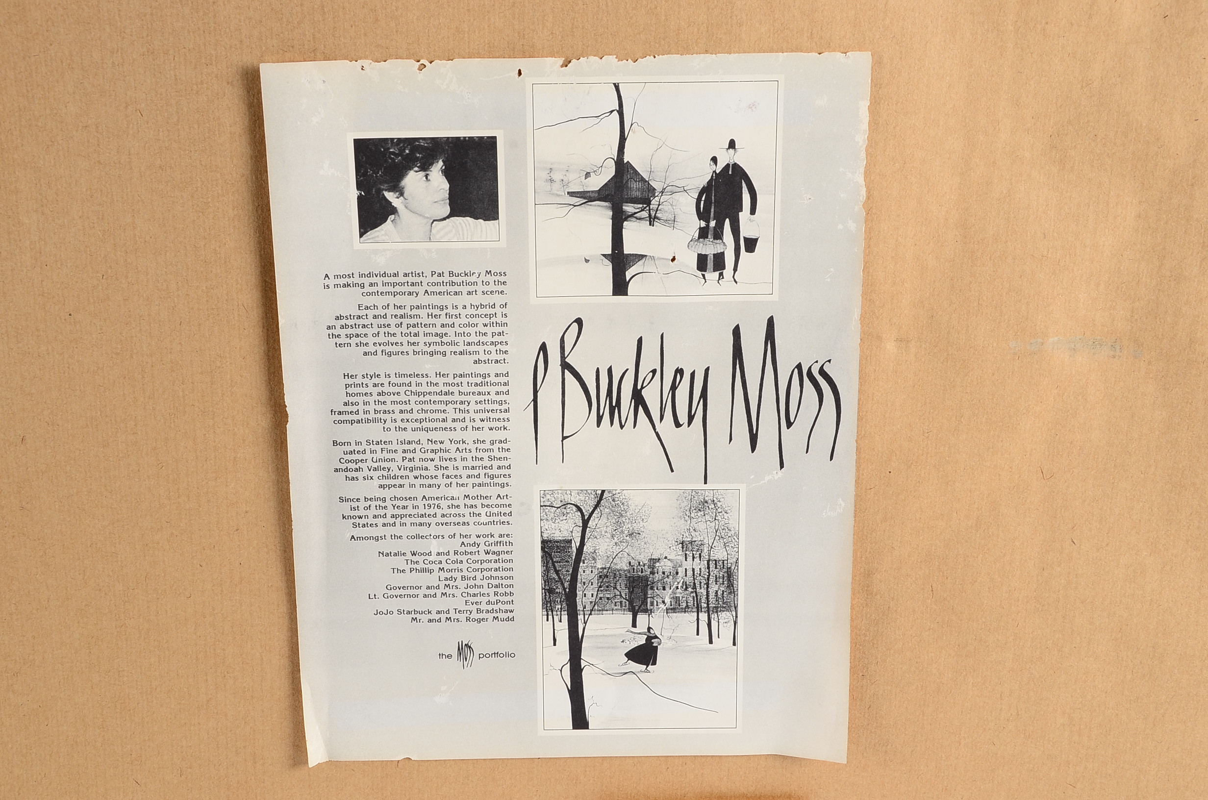 Limited Edition P. Buckley Moss Photo Offset Lithography Print