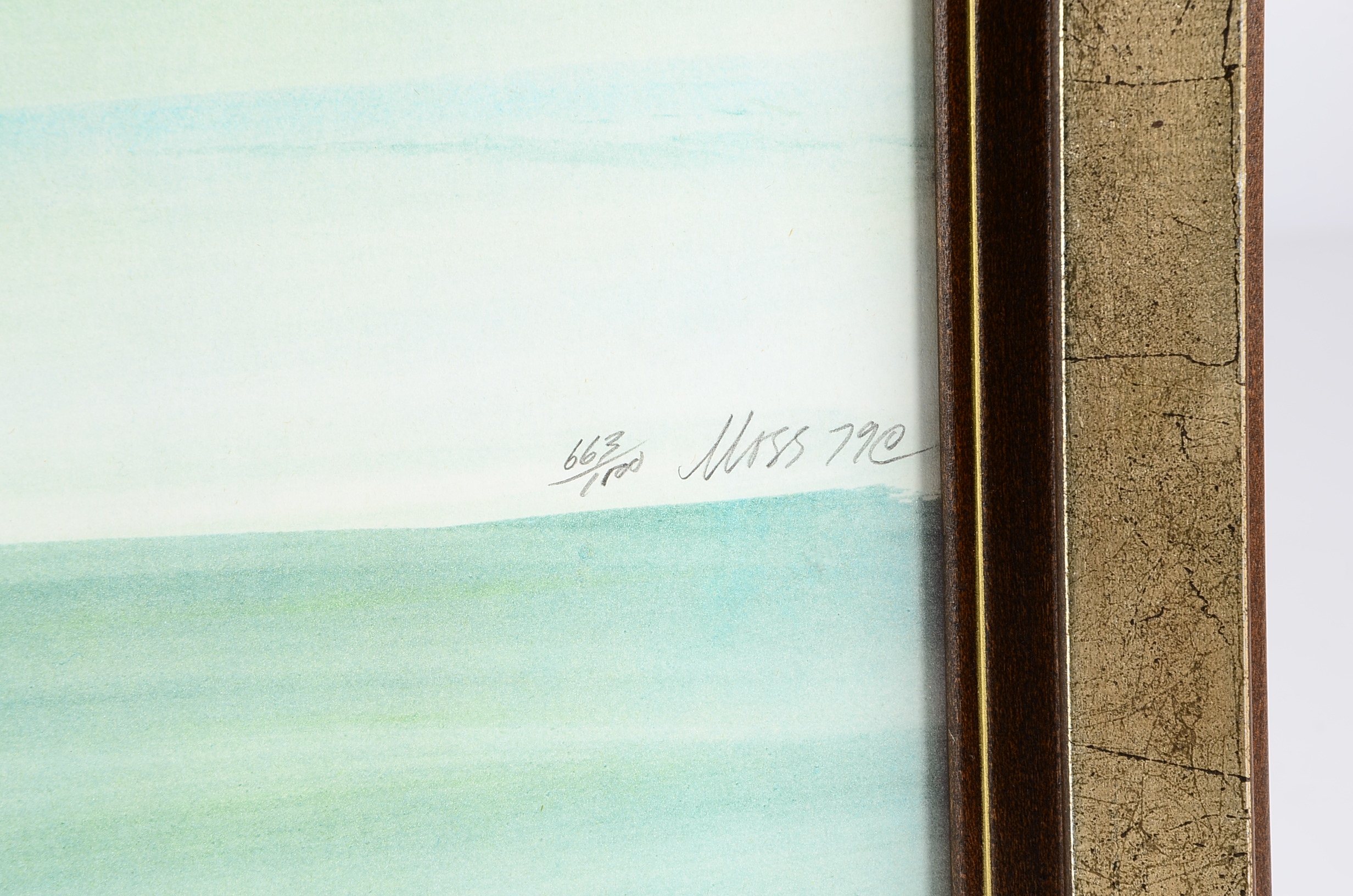 Limited Edition P. Buckley Moss Photo Offset Lithography Print