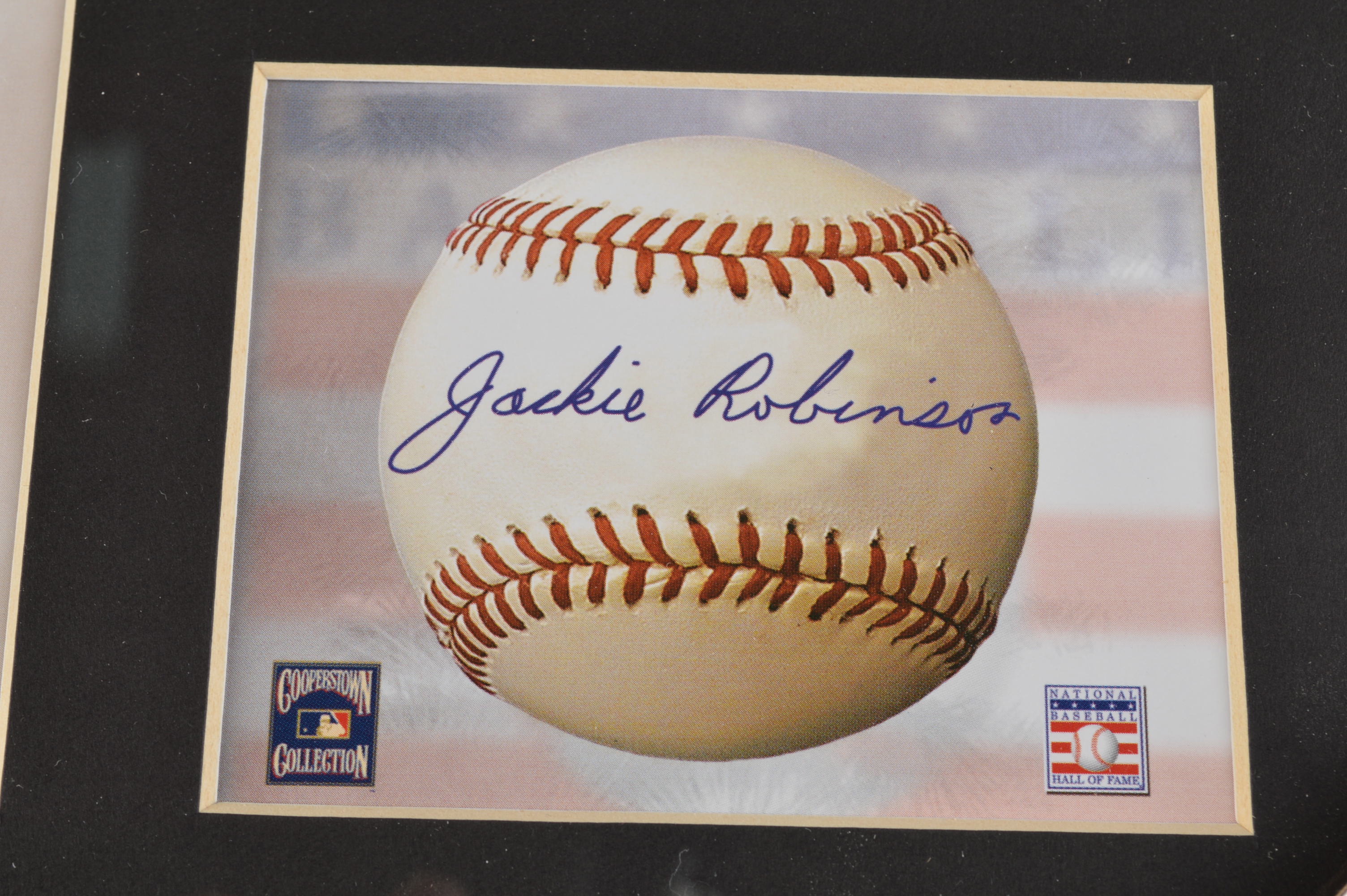 Jackie Robinson Brooklyn Dodgers Baseball Lithograph 