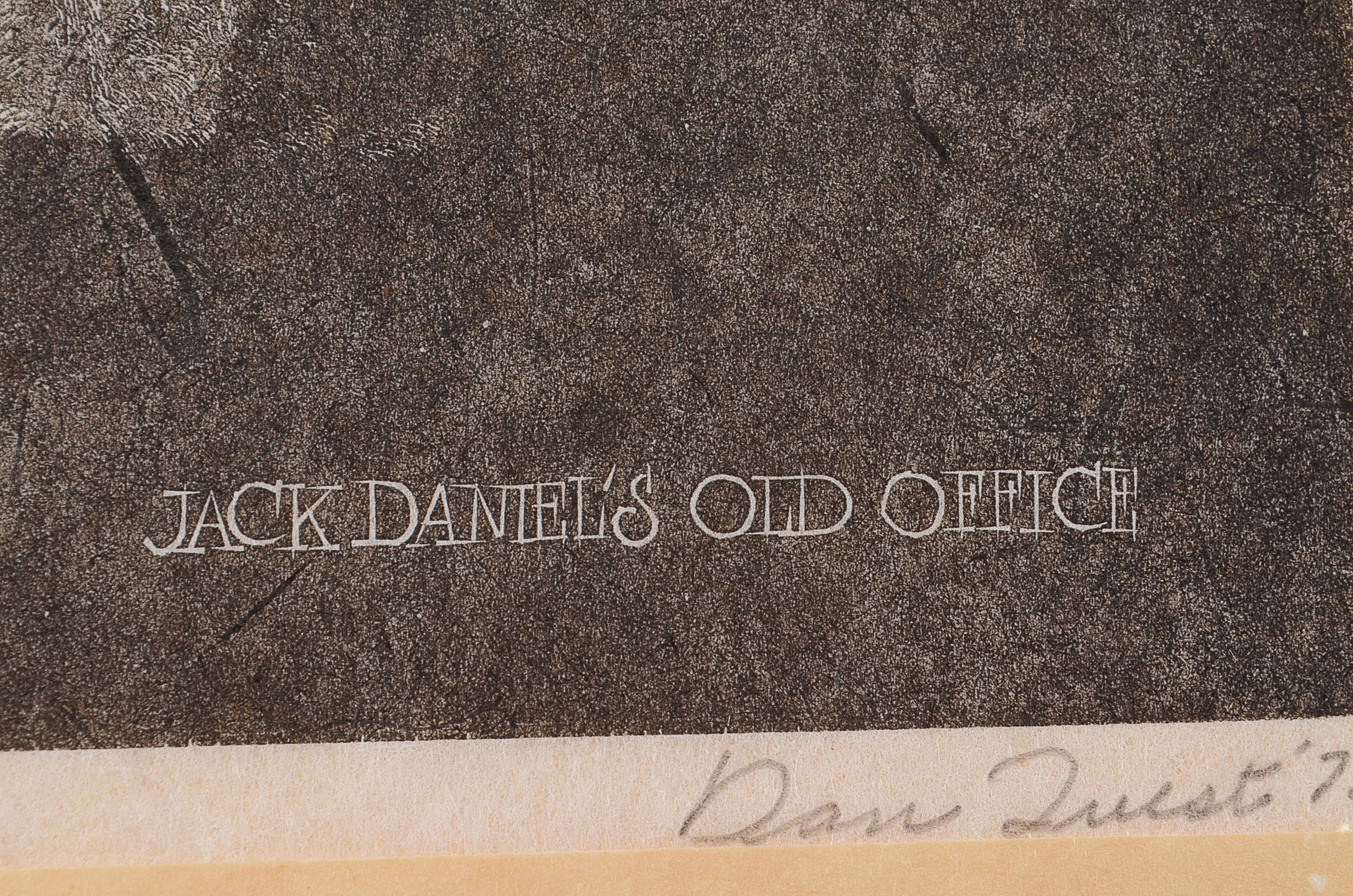 Original Woodcut, Dan Quest, Pennsylvania