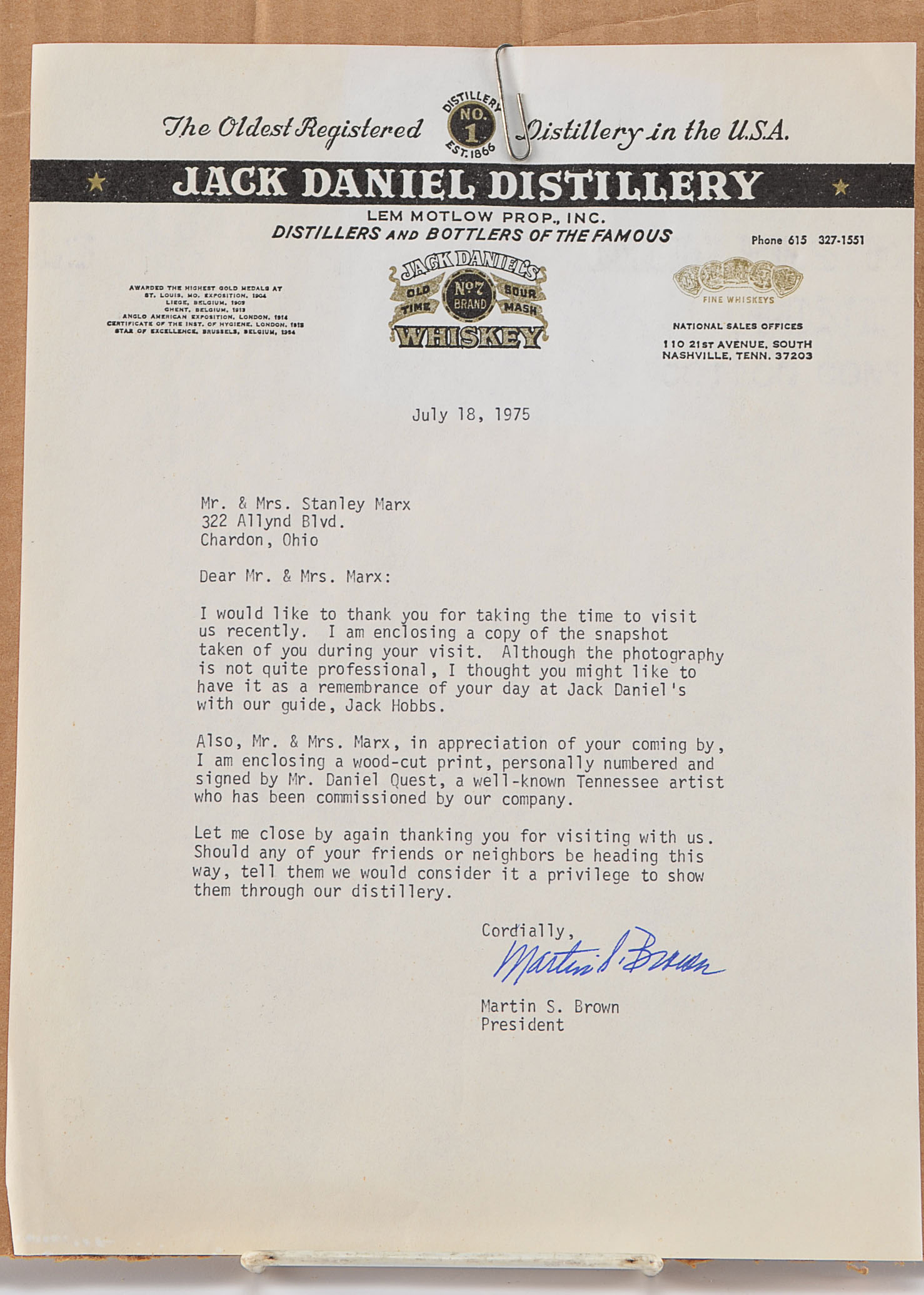 Original Woodcut, Dan Quest, Pennsylvania