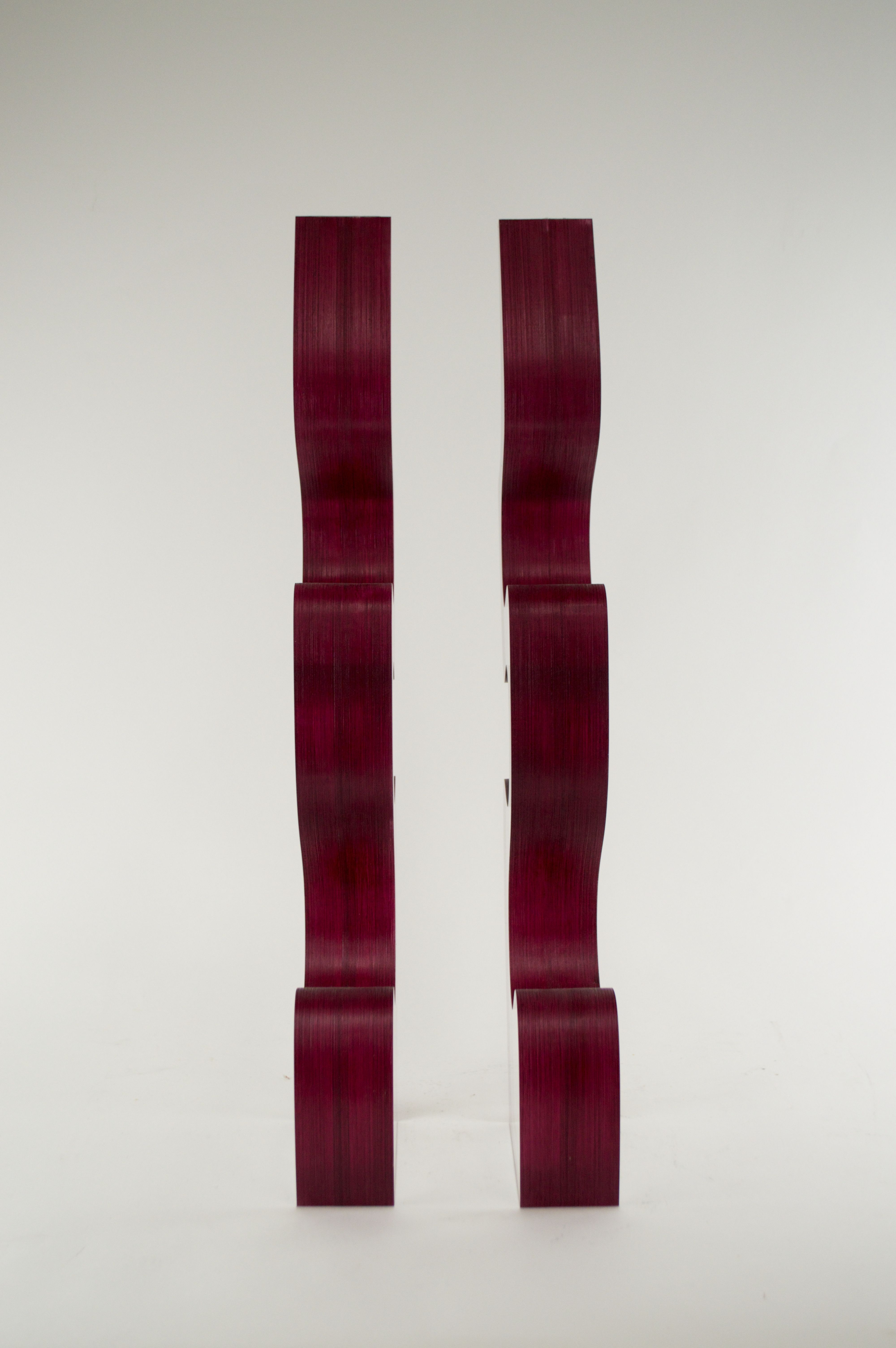 Cec LaPage Modern Acrylic Candlesticks