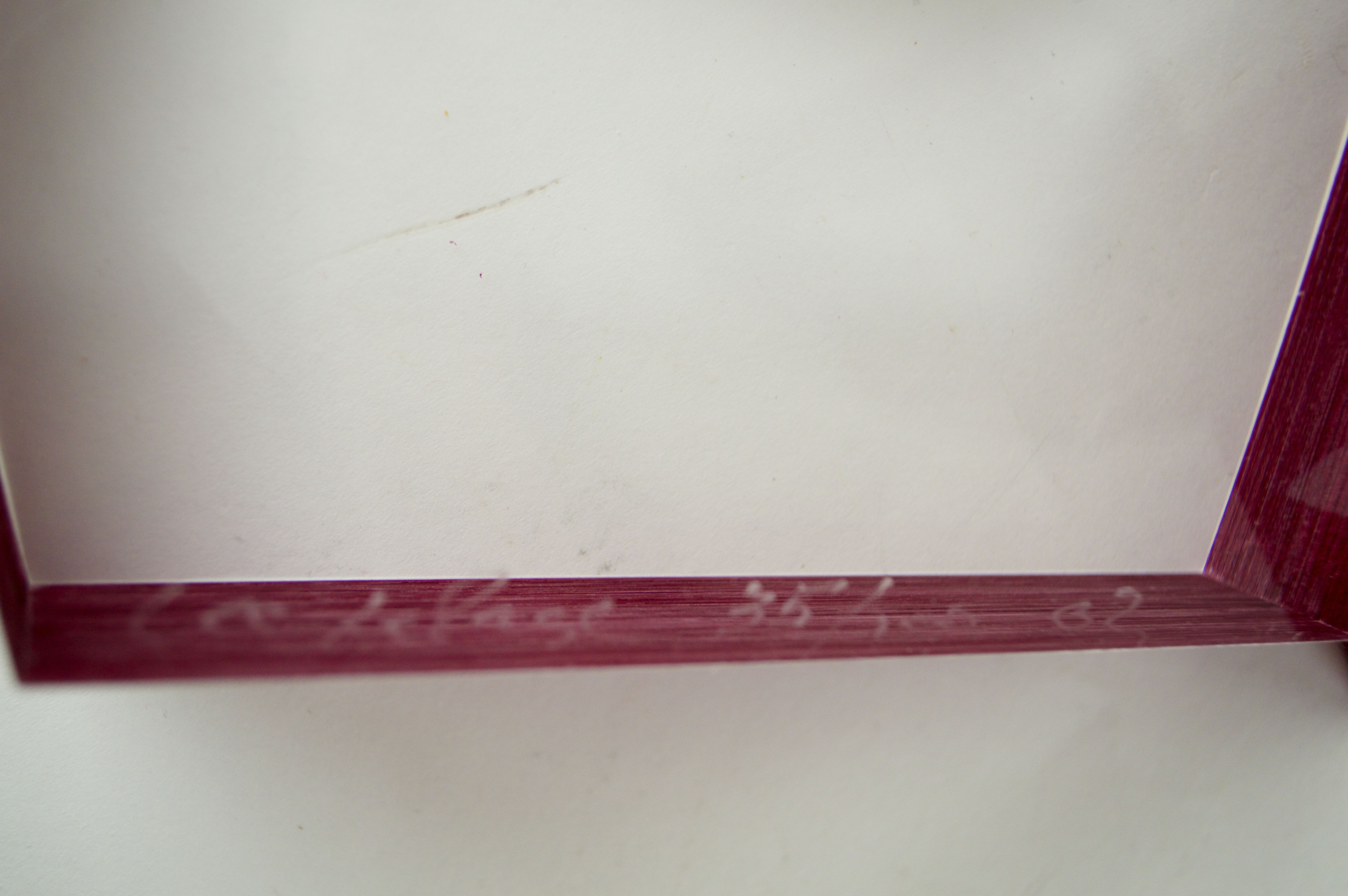 Cec LaPage Modern Acrylic Candlesticks