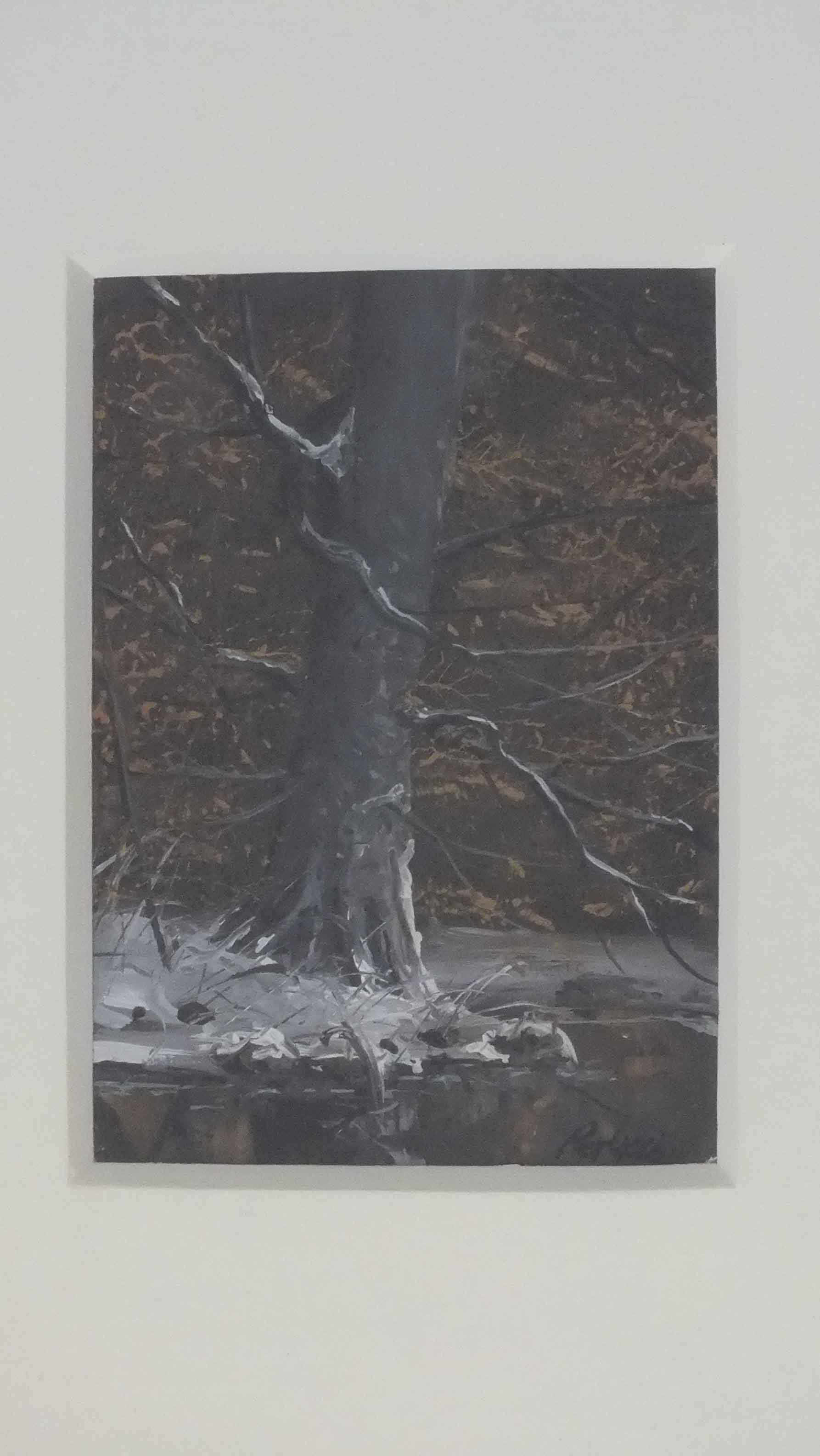 Steve Perucca Original Woodland  Painting