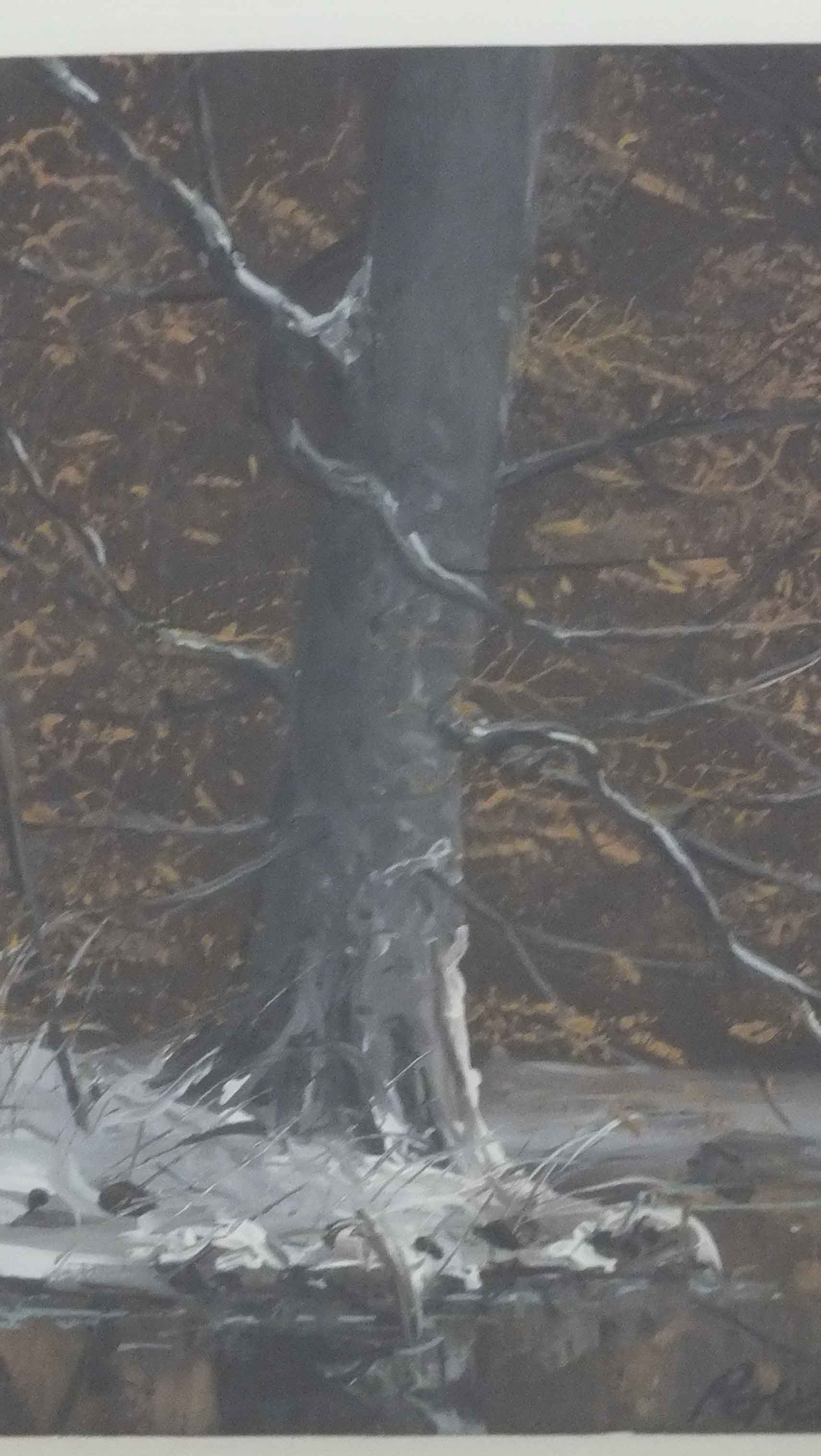 Steve Perucca Original Woodland  Painting