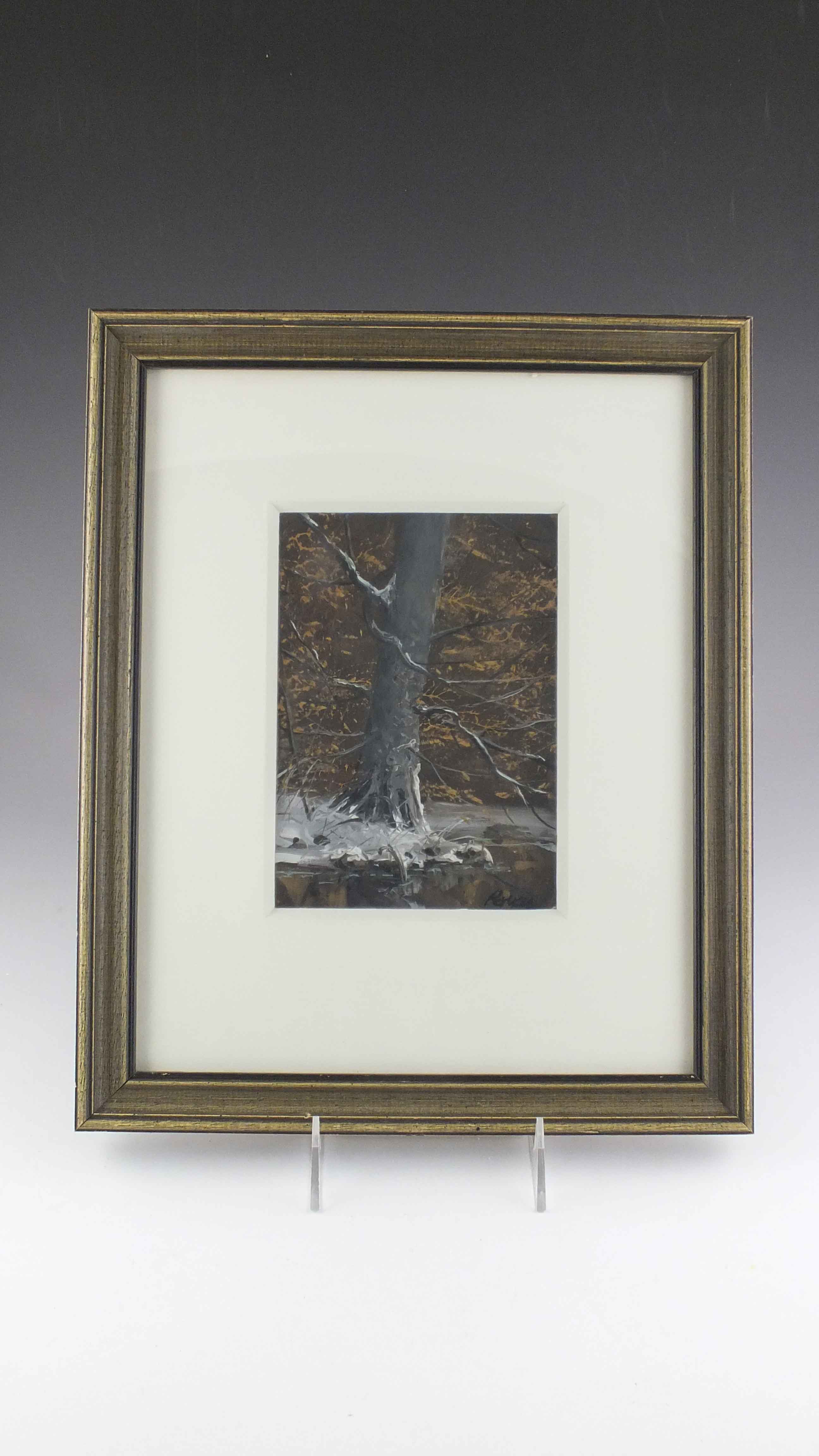Steve Perucca Original Woodland  Painting