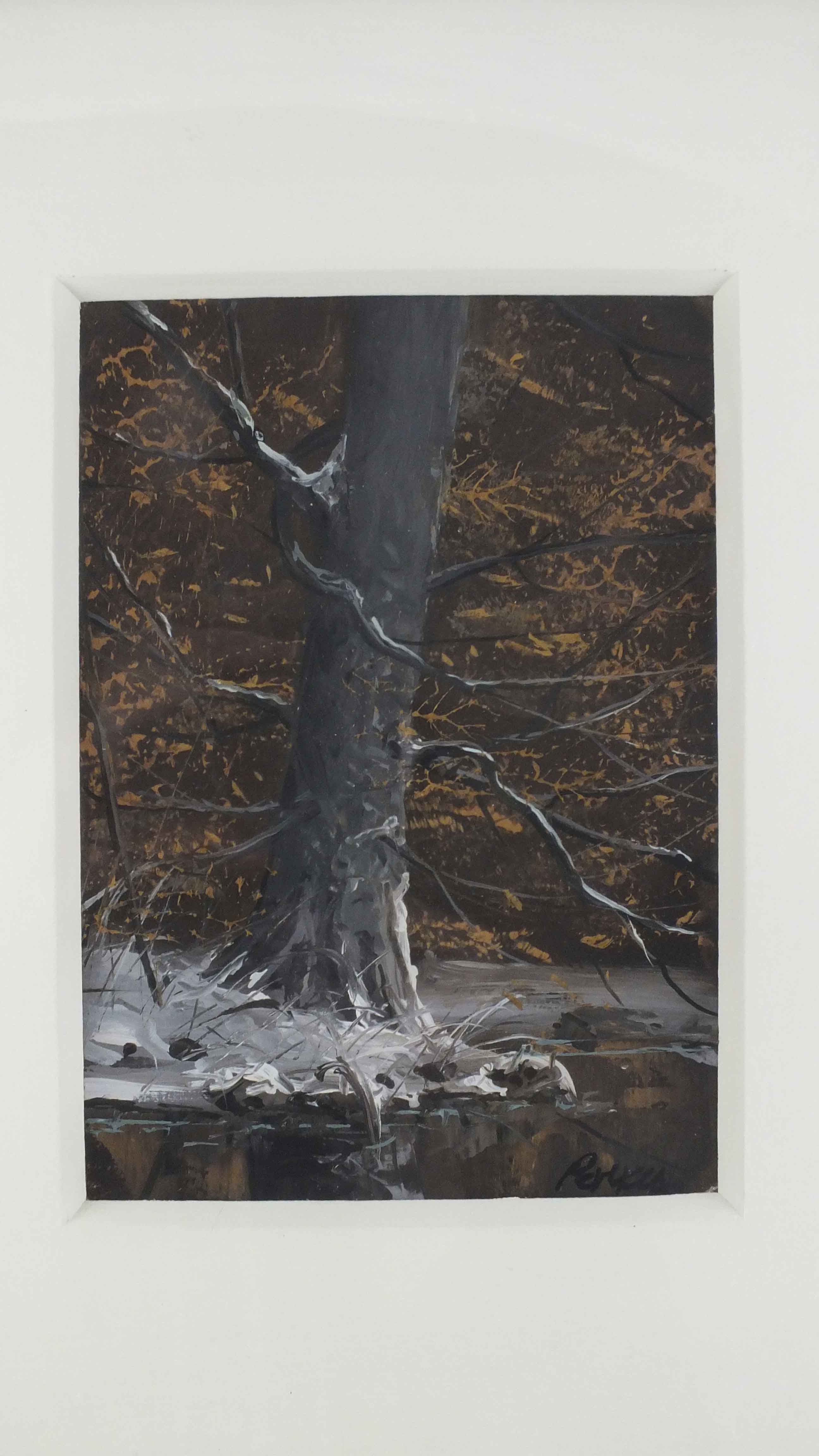 Steve Perucca Original Woodland  Painting