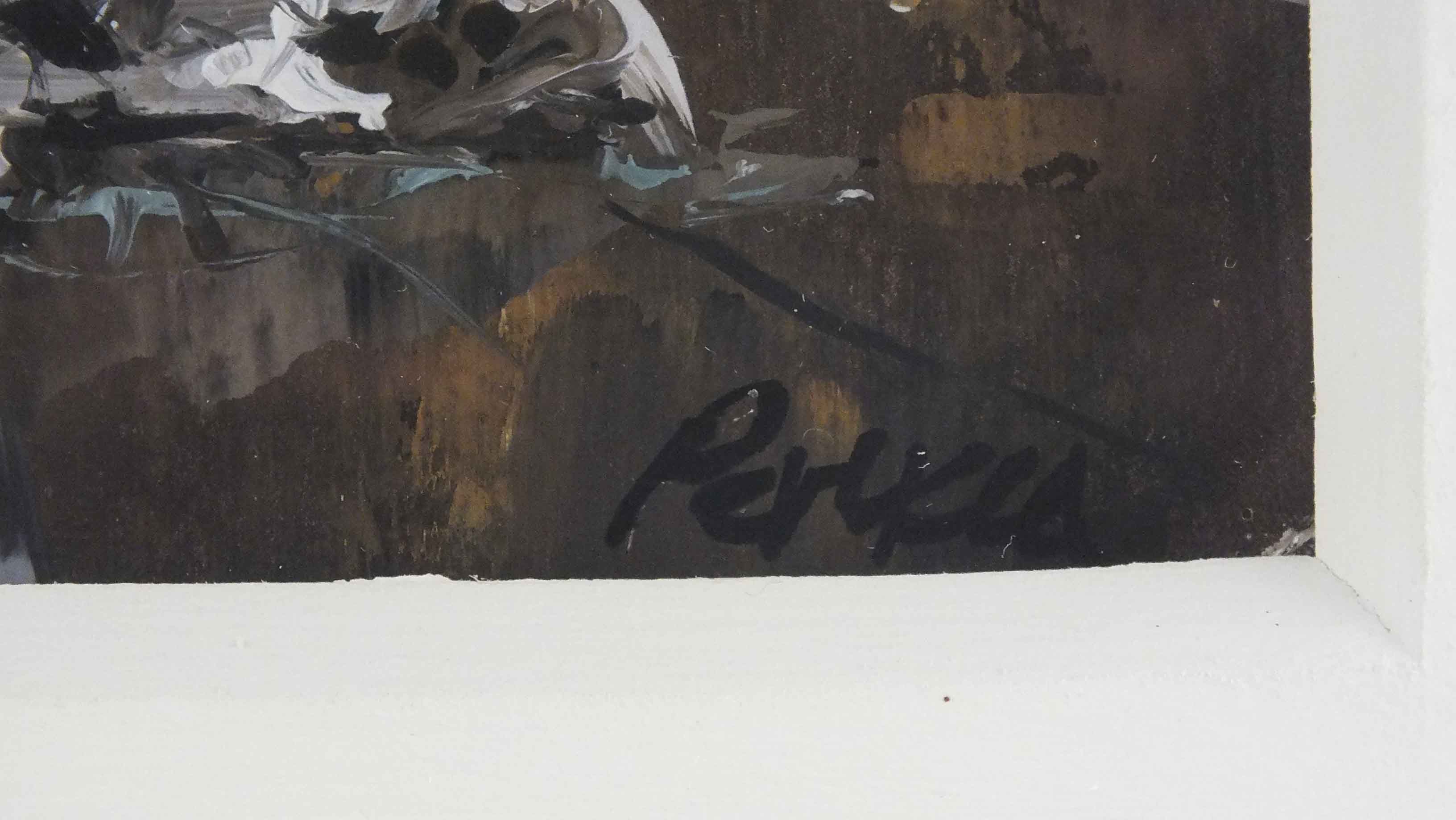 Steve Perucca Original Woodland  Painting