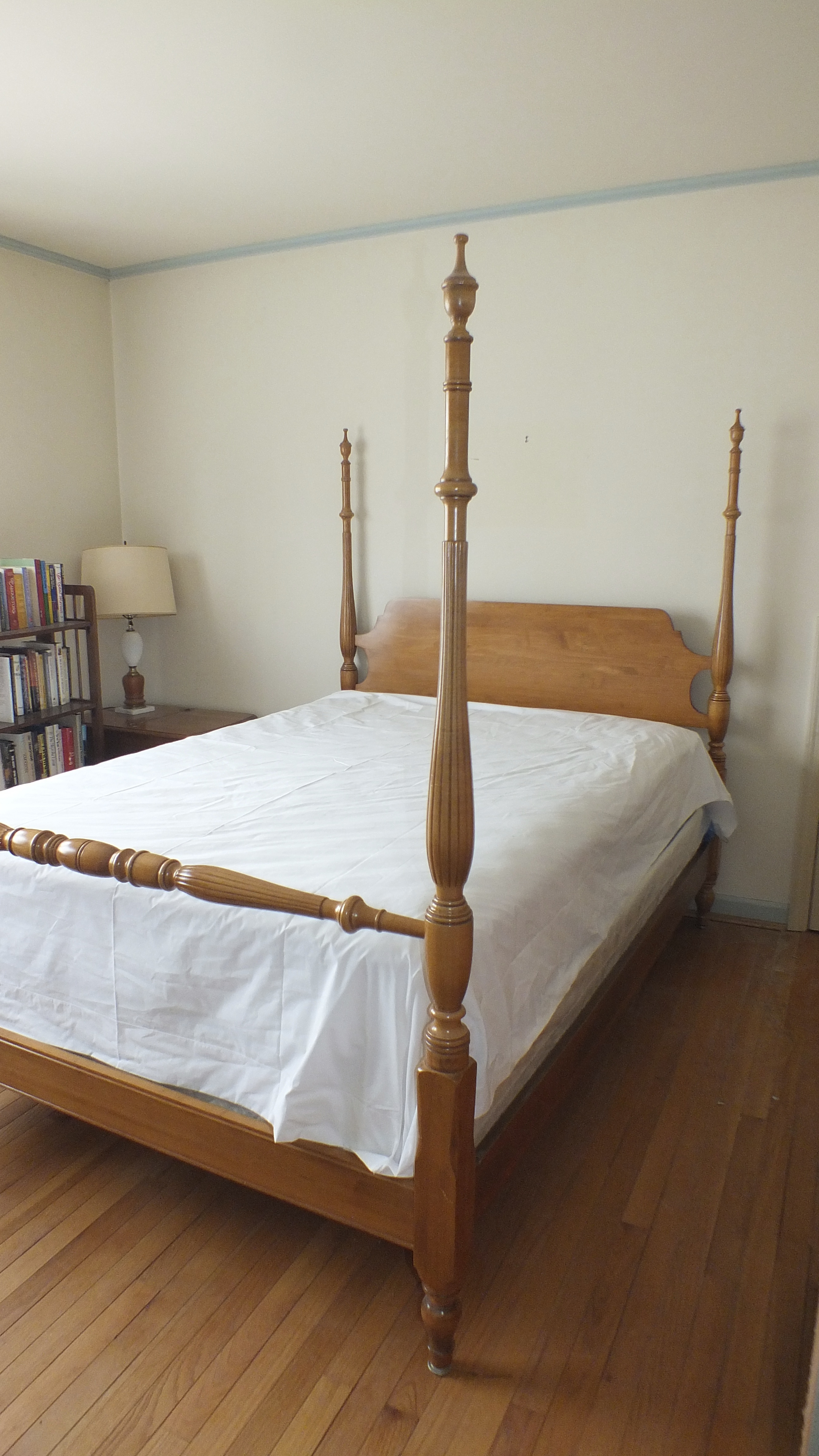  Vintage Maple Four Poster Bed 