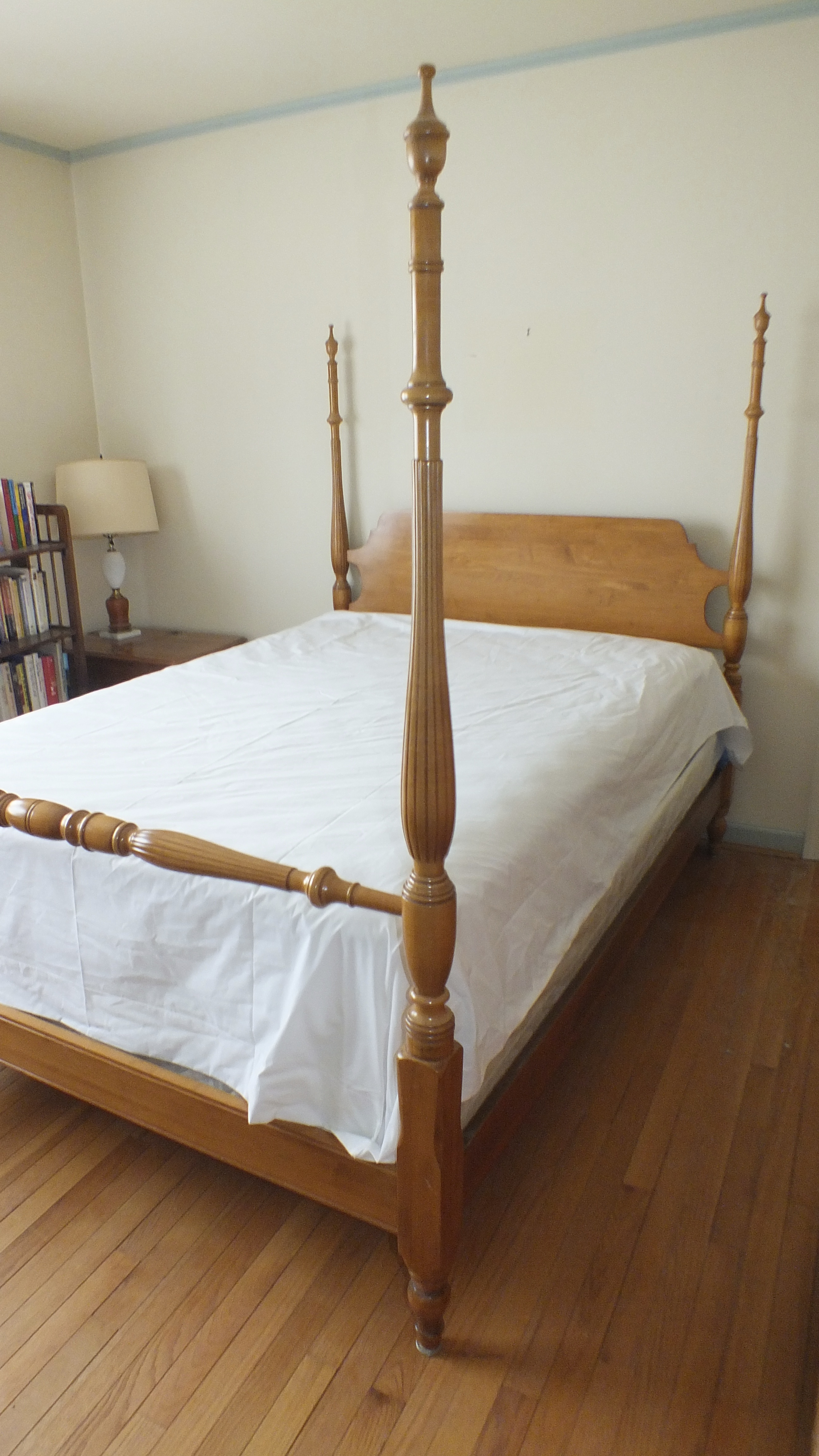  Vintage Maple Four Poster Bed 