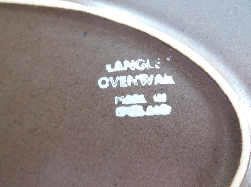 Langley Pottery Set in the Mayflower Pattern 