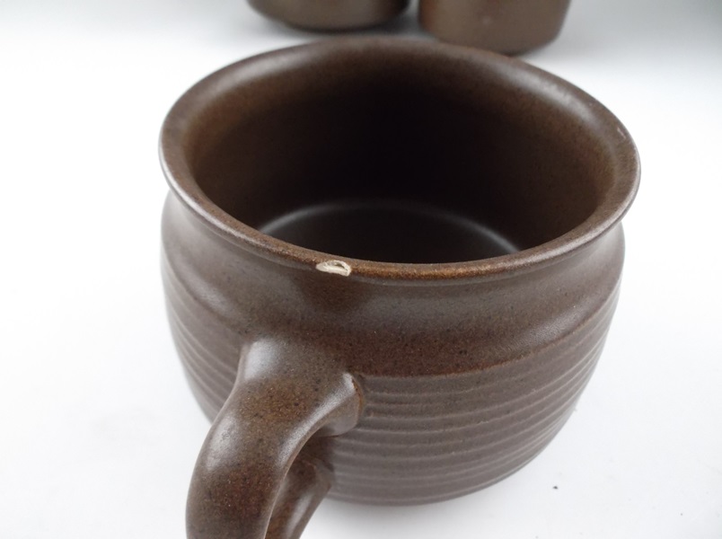 Langley Pottery Set in the Mayflower Pattern 