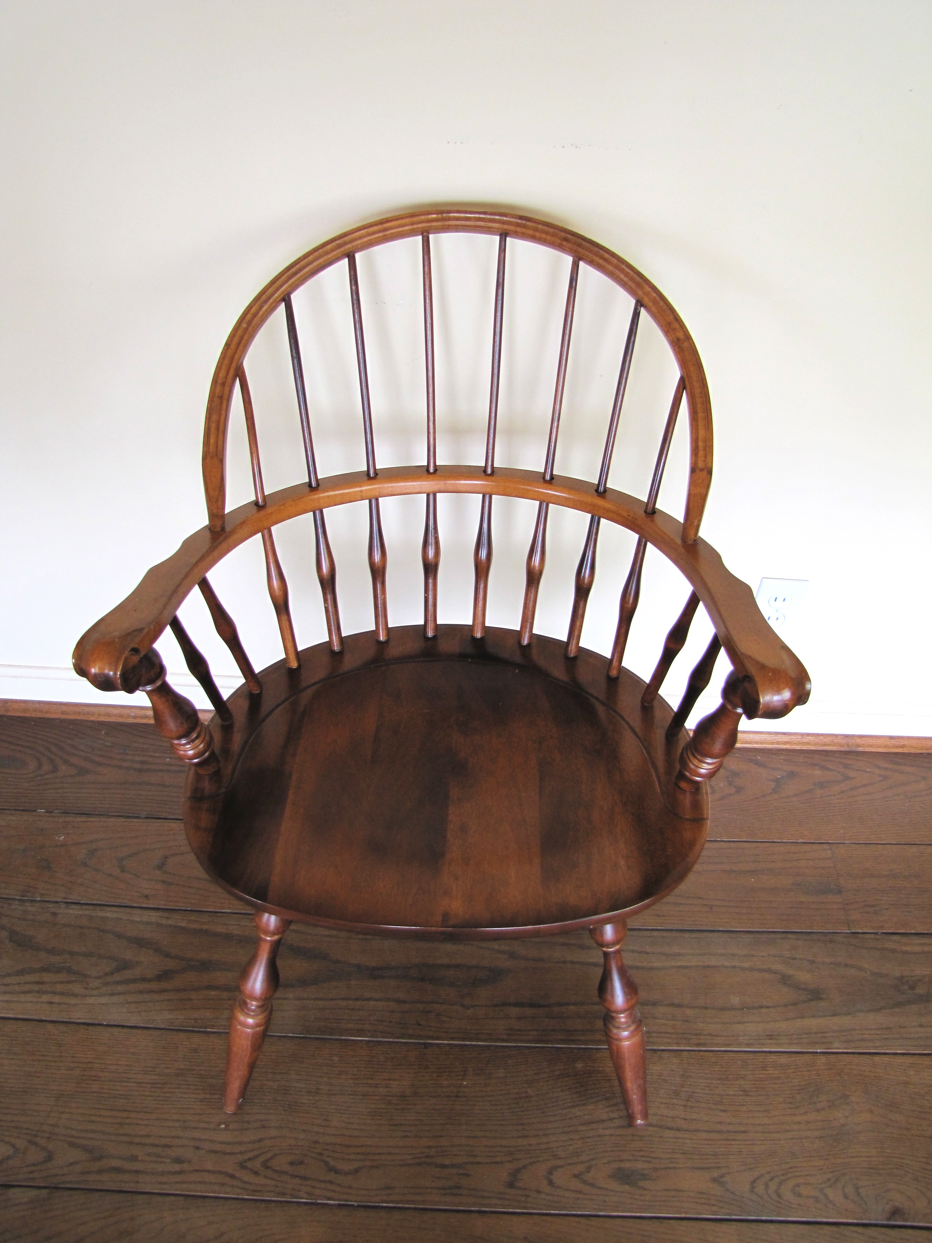 Pair of Nichols & Stone Windsor Chairs