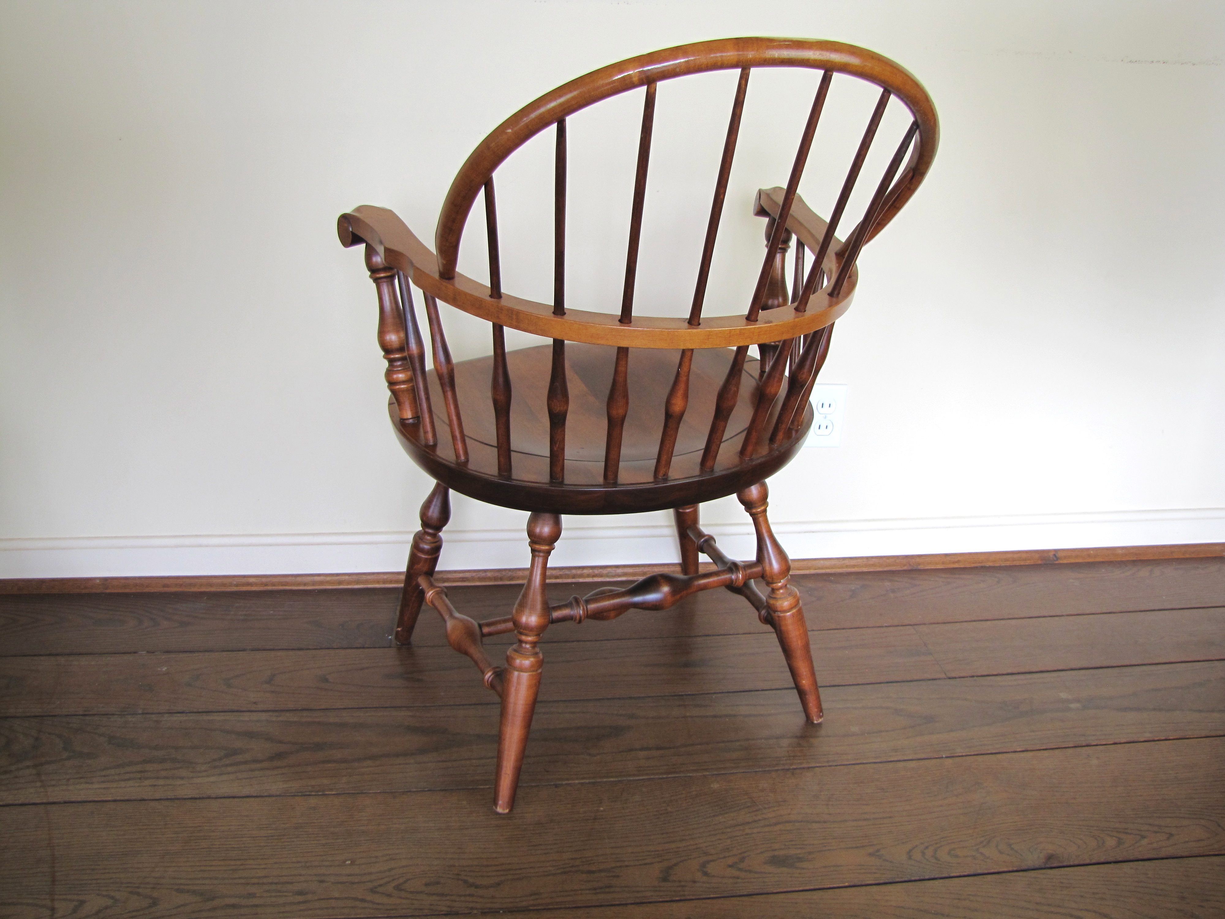 Pair of Nichols & Stone Windsor Chairs