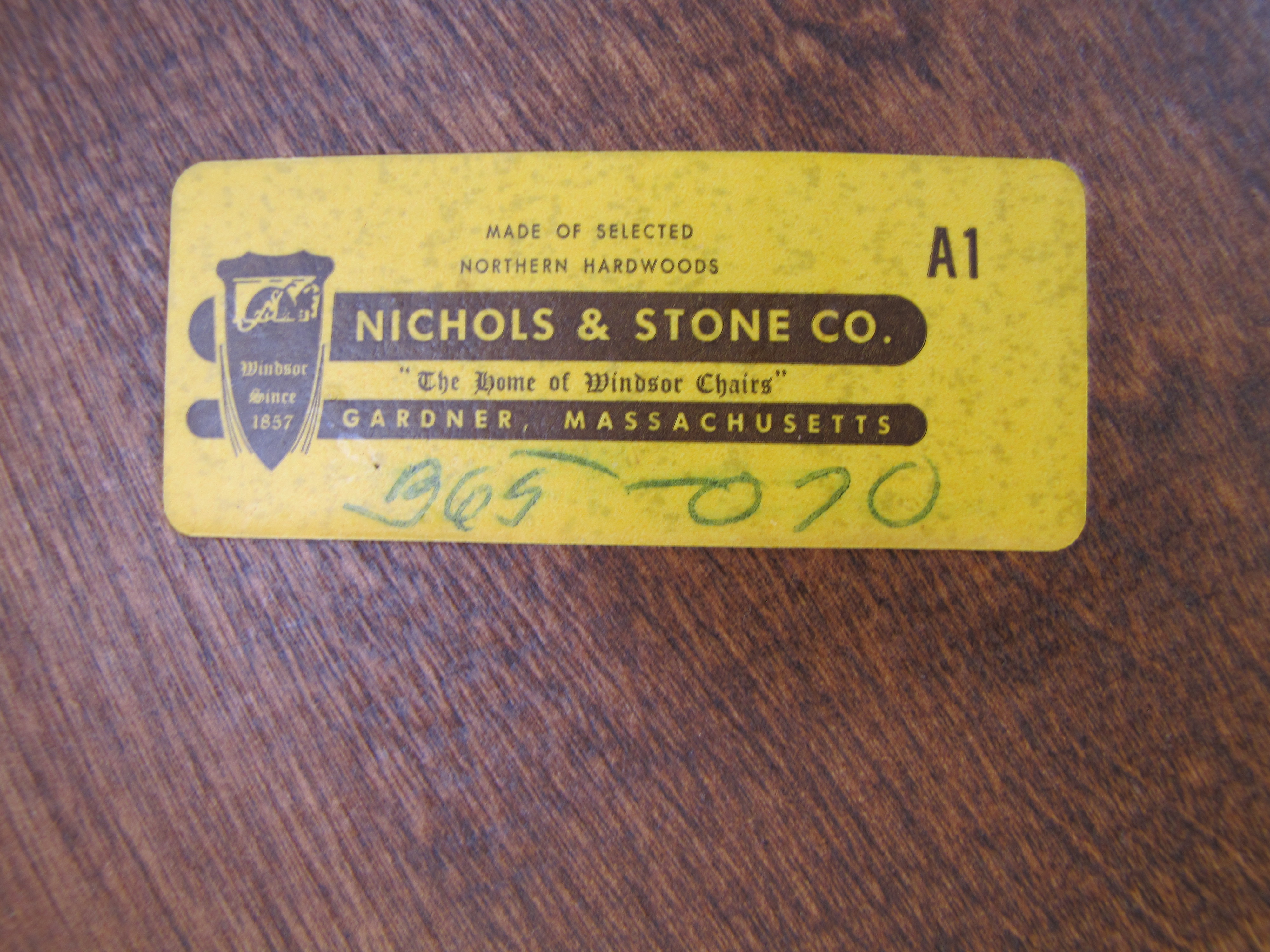 Pair of Nichols & Stone Windsor Chairs