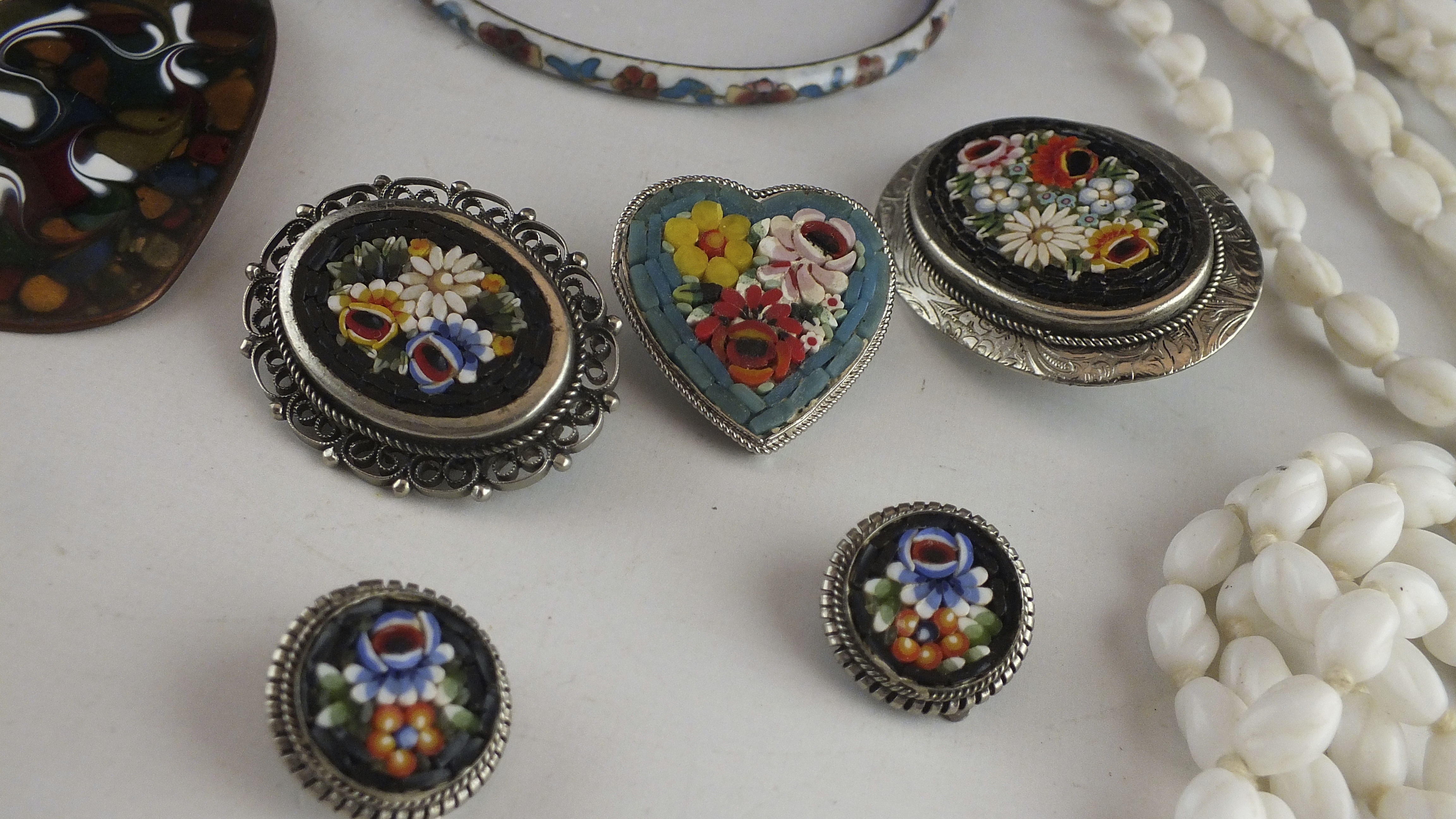 Vintage Trifari, Monet, Italian and German Costume Jewelry