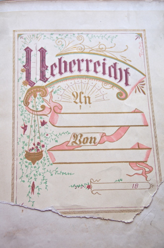 Antique German Bible with Many Illustrations Published in Cincinnati