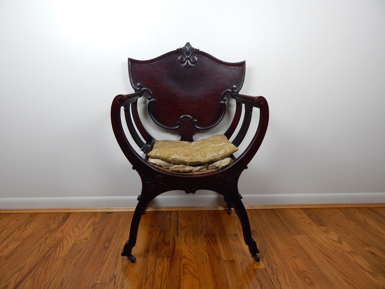 Victorian Curule Chair 