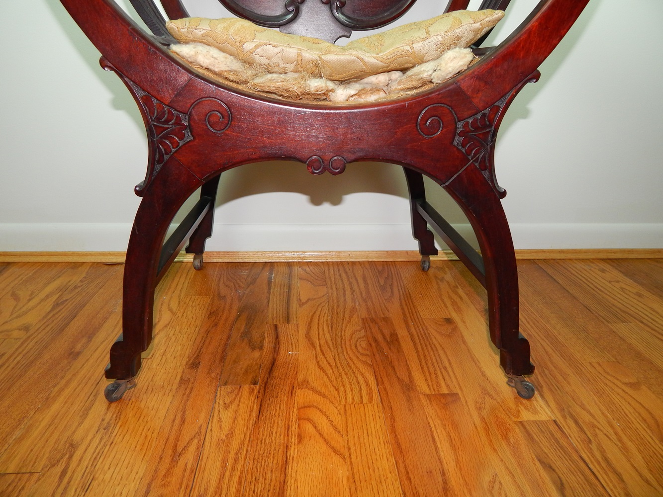 Victorian Curule Chair 