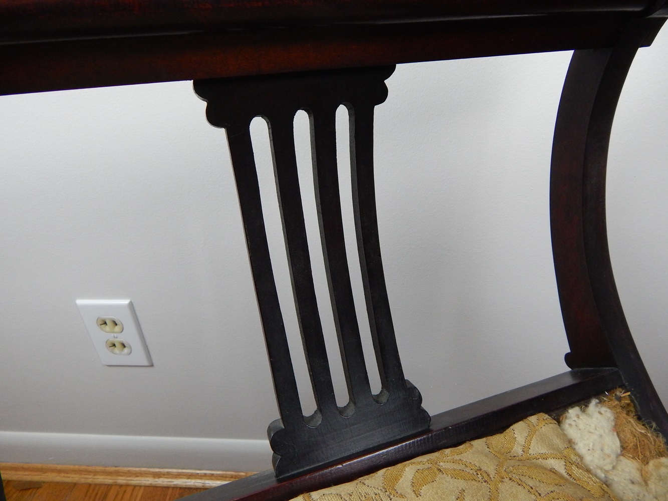 Victorian Curule Chair 