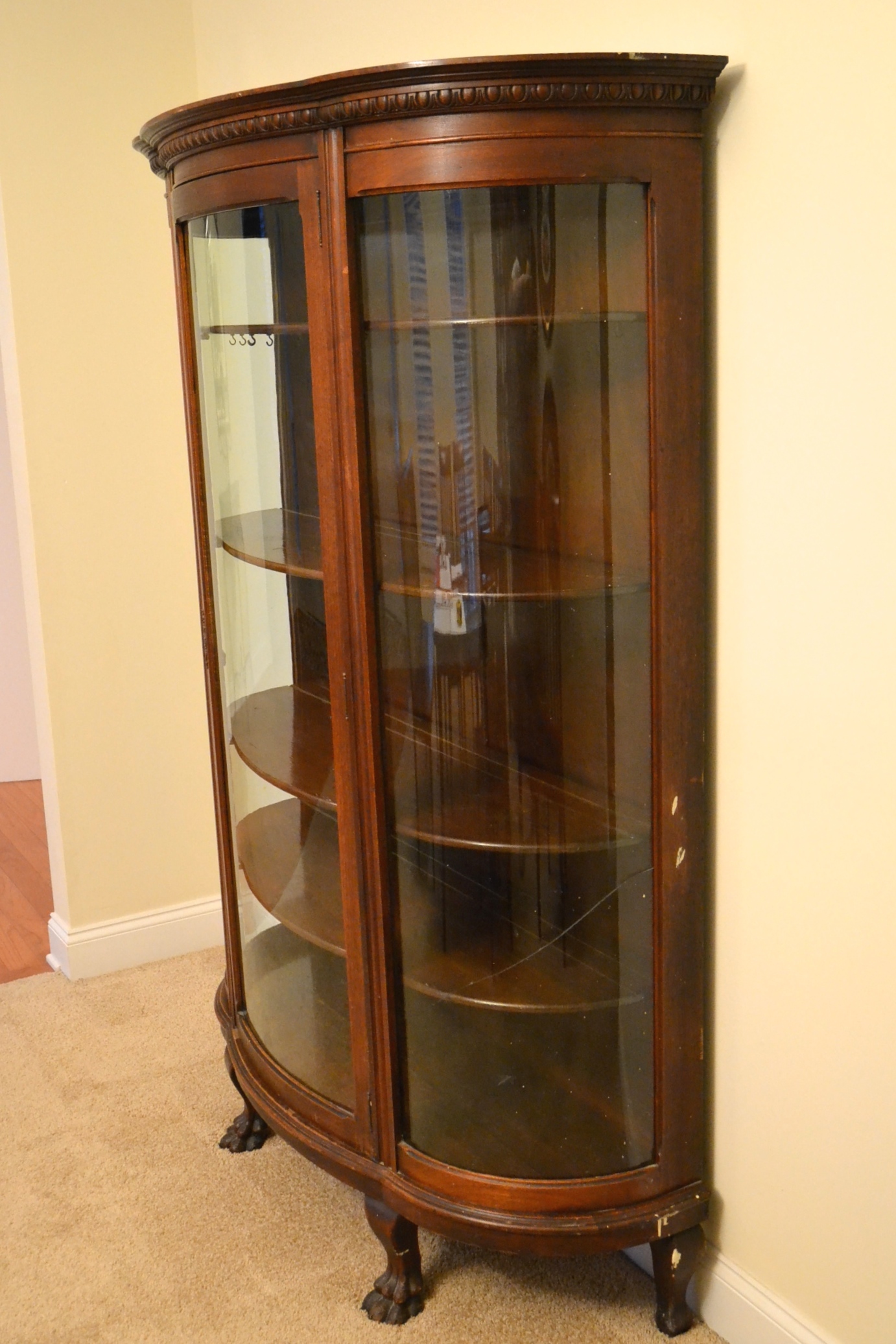 Round Front China Cabinet