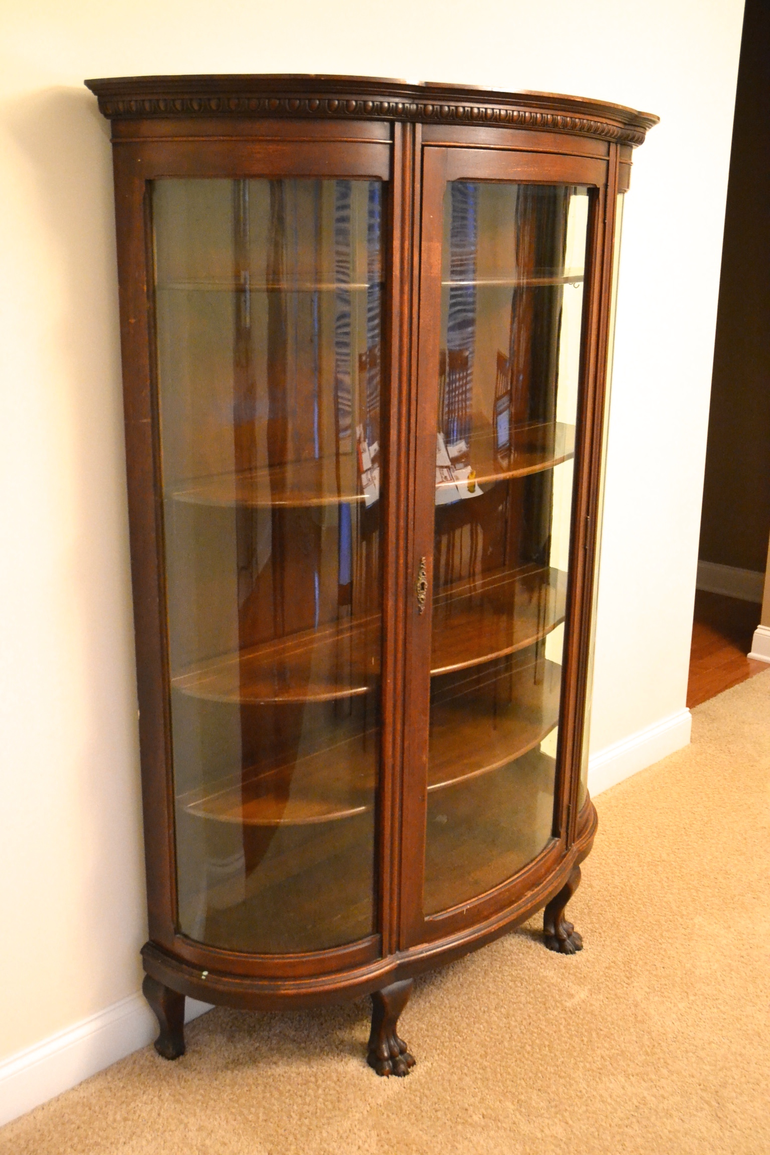 Round Front China Cabinet