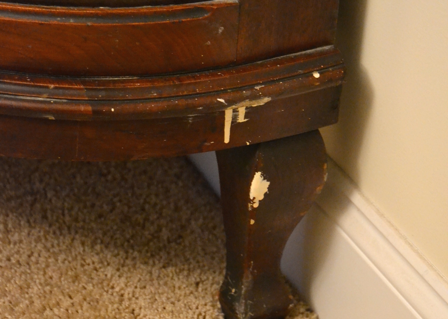 Round Front China Cabinet