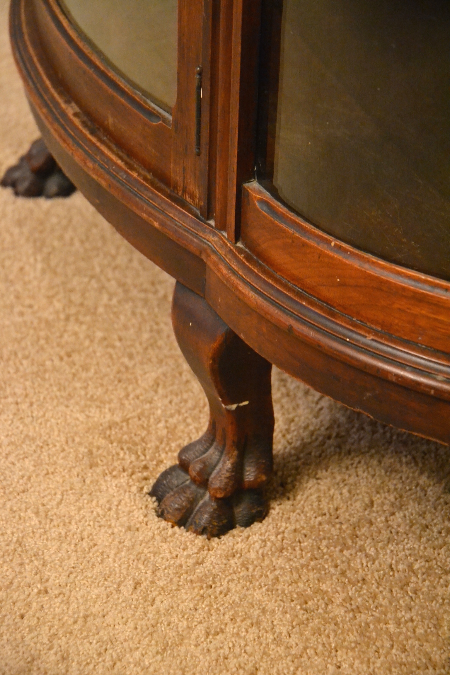 Round Front China Cabinet