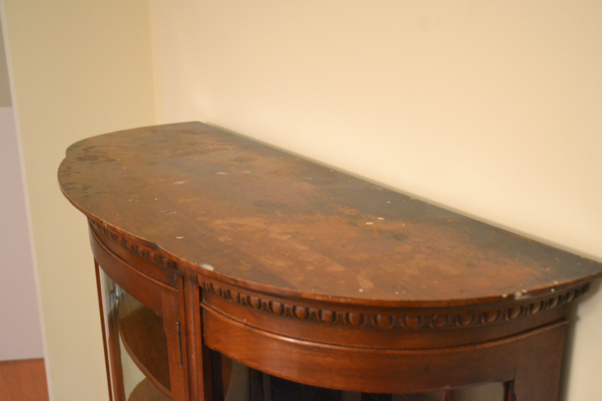 Round Front China Cabinet