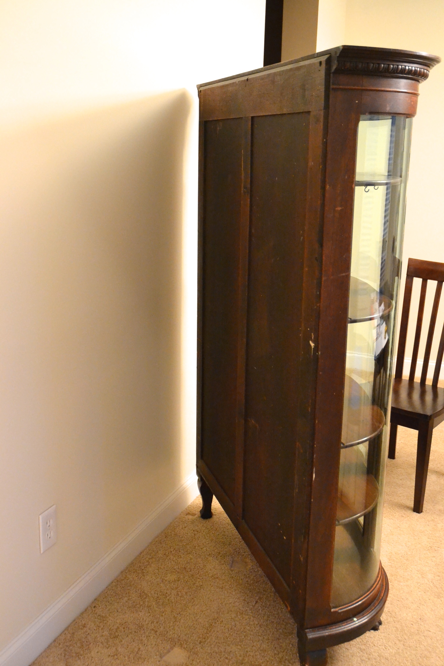 Round Front China Cabinet