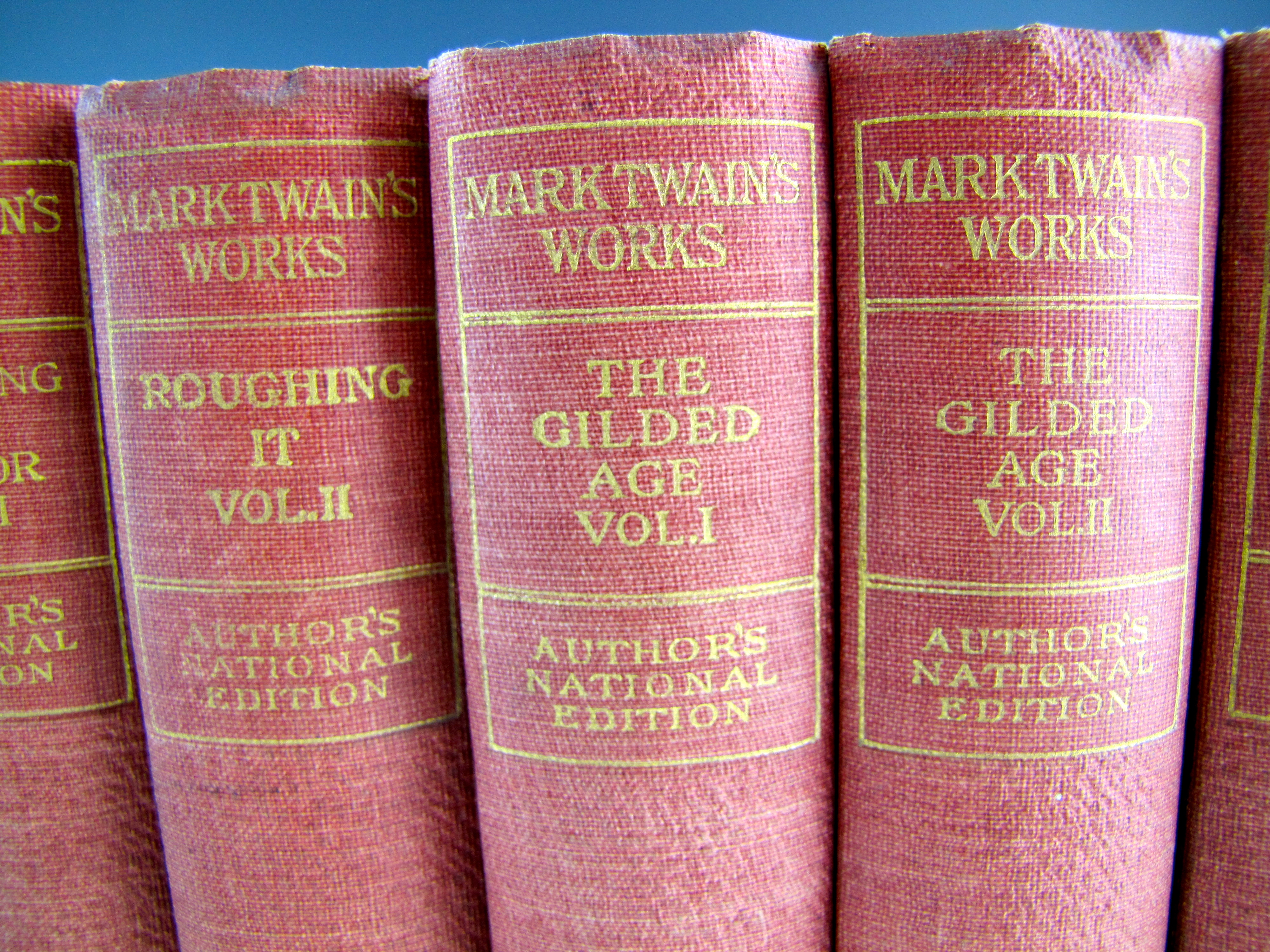 1899 "Mark Twain’s Works" 24-Volume Set