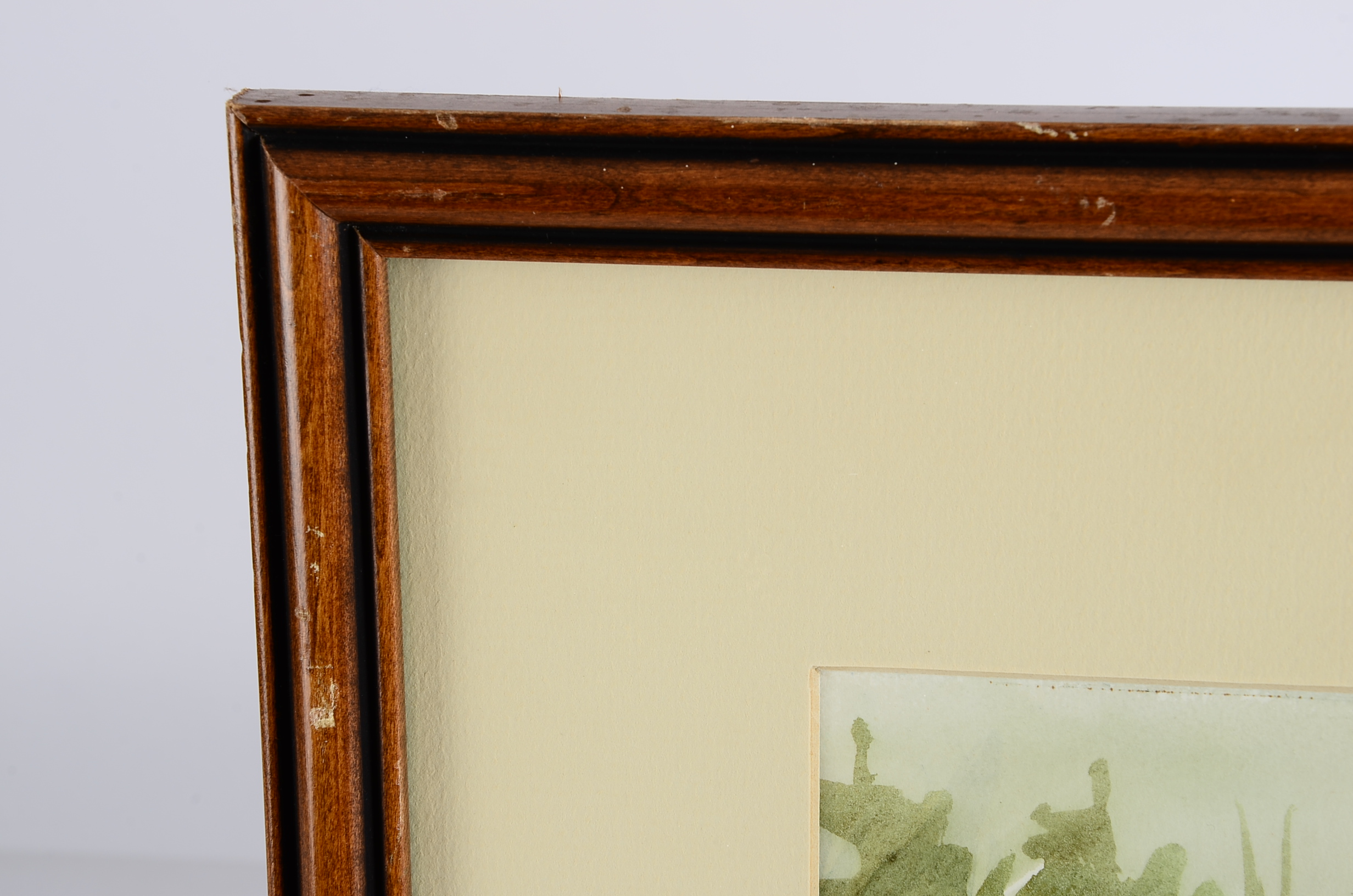 Original Sanford Brooks Watercolor on Paper Painting