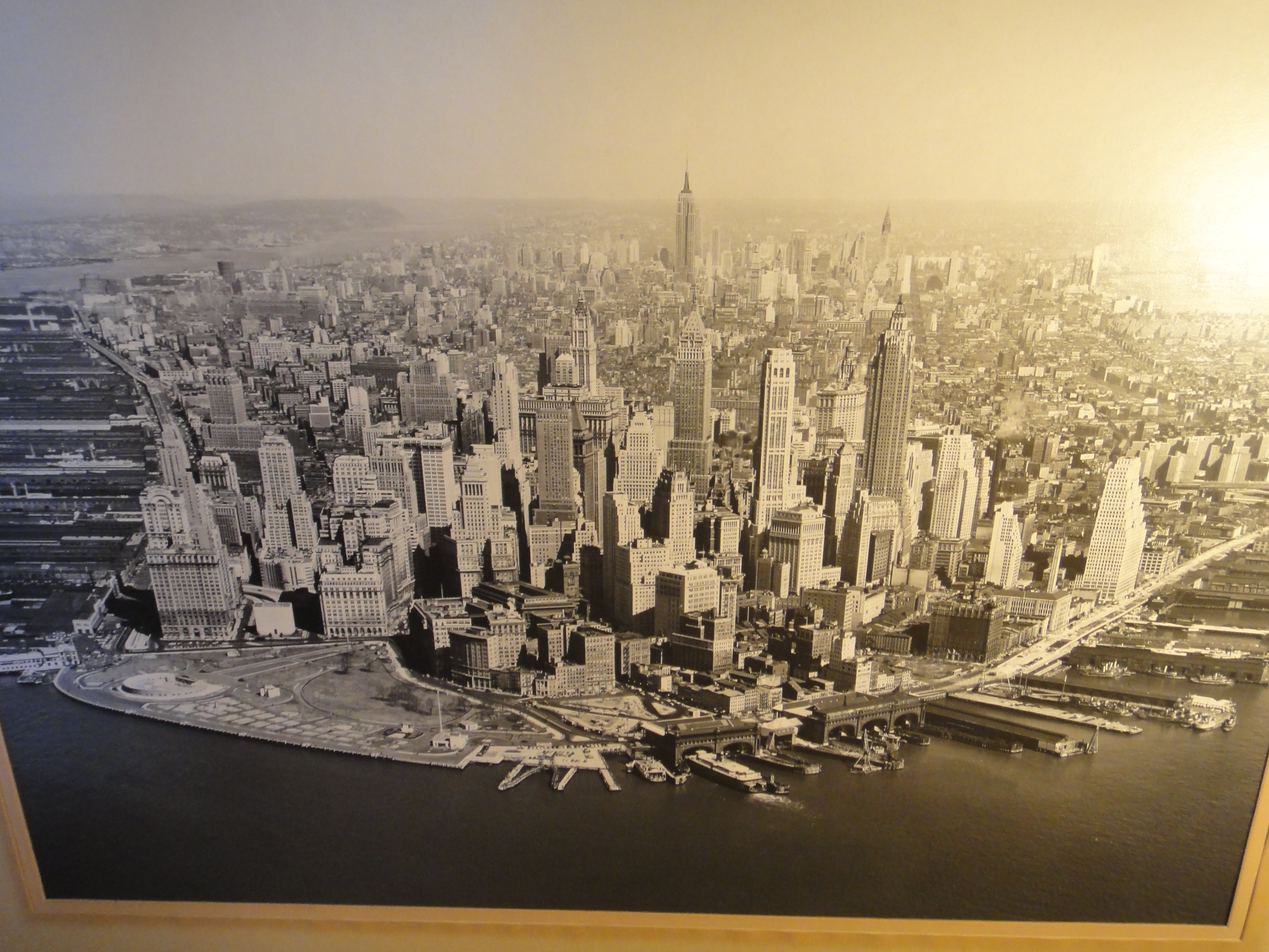 Five Large Framed Photographs