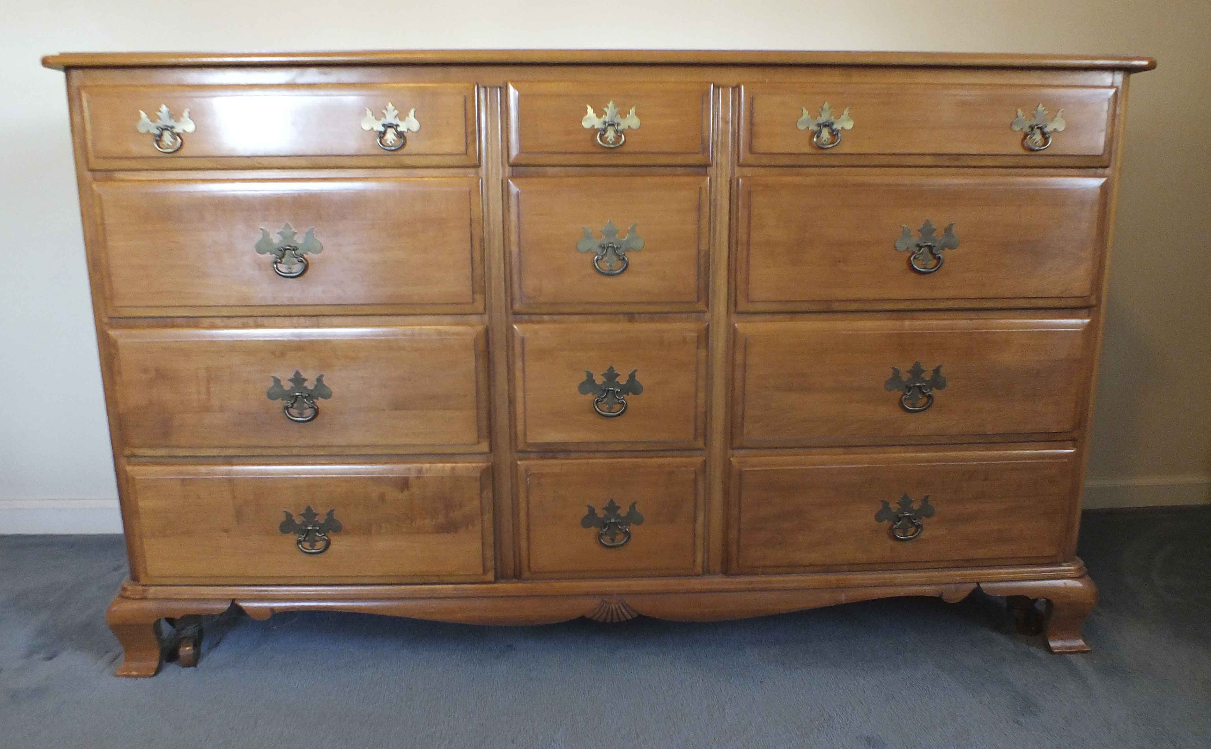 Solid Hard Maple Dresser by Kling