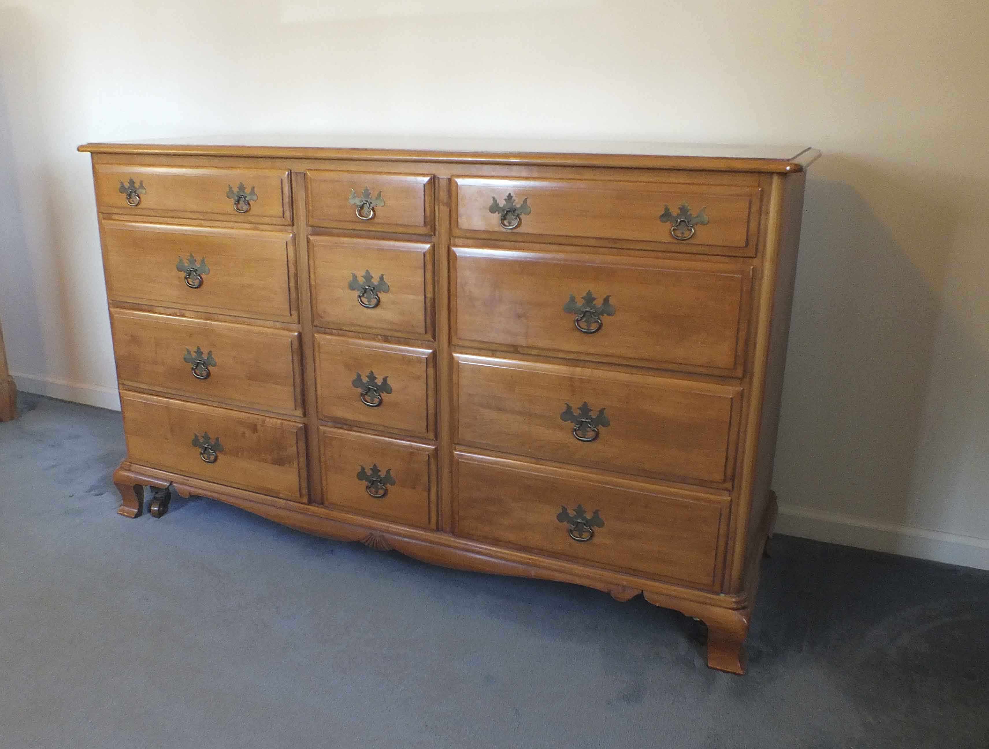 Solid Hard Maple Dresser by Kling